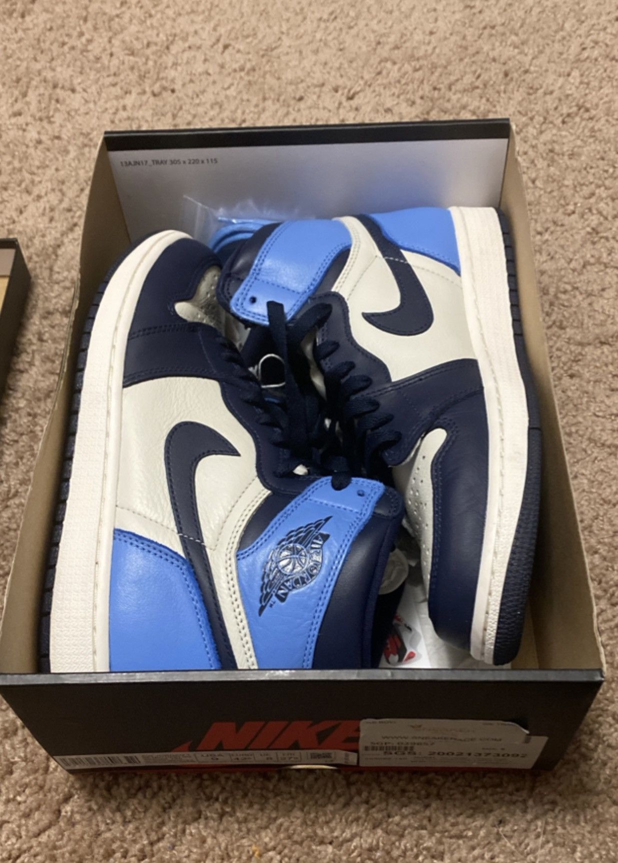 Jordan Brand Obsidian Jordan 1 Grailed