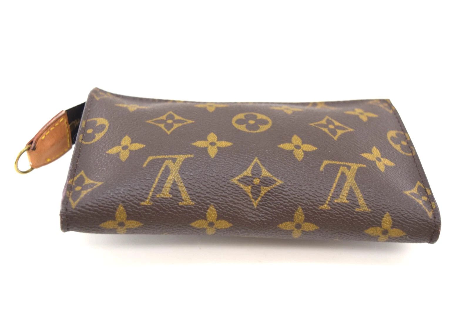 Louis Vuitton Auth Louis Vuitton Bucket Pouch PM Monogram Canvas 51957 Size ONE SIZE - 8 Thumbnail
