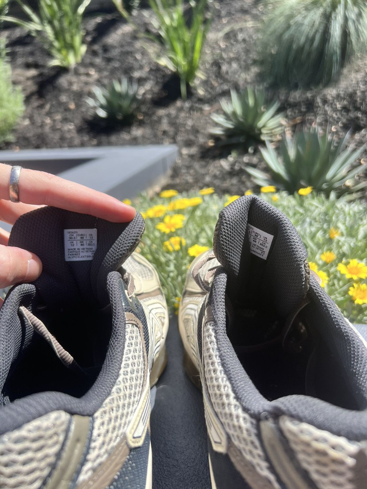 Asics Asics Gel Quantum Kinetic ‘Birch Dark Tuape’ (Barely Used) Size US 13 / EU 46 - 4 Thumbnail