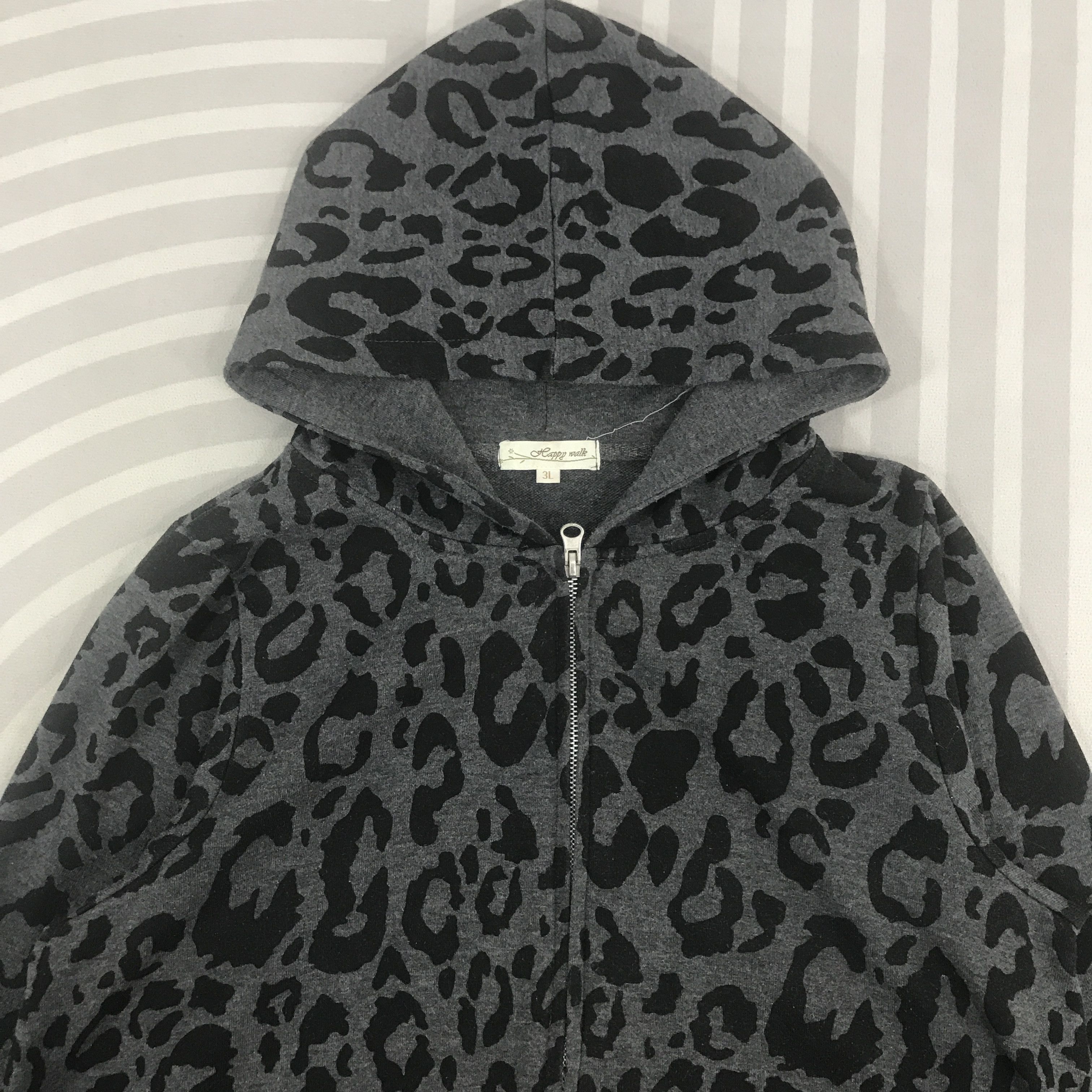 Japanese Brand Vintage Happy Walk Punk Japan Style Hoodies K76B12 Size US M / EU 48-50 / 2 - 2 Thumbnail