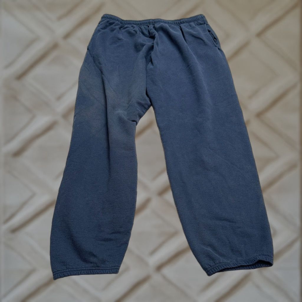 Athletic Works Athletic Works Sweatpants Mens XL Navy Blue Fleece Elastic Pockets 34x28 Active Jogger Size US 36 / EU 52 - 1 Thumbnail