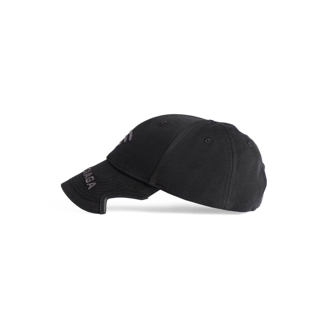 Balenciaga o1mt1gz0125 Size: M / Lo_ve Hat / Cap in Black/Grey Size ONE SIZE - 2 Thumbnail