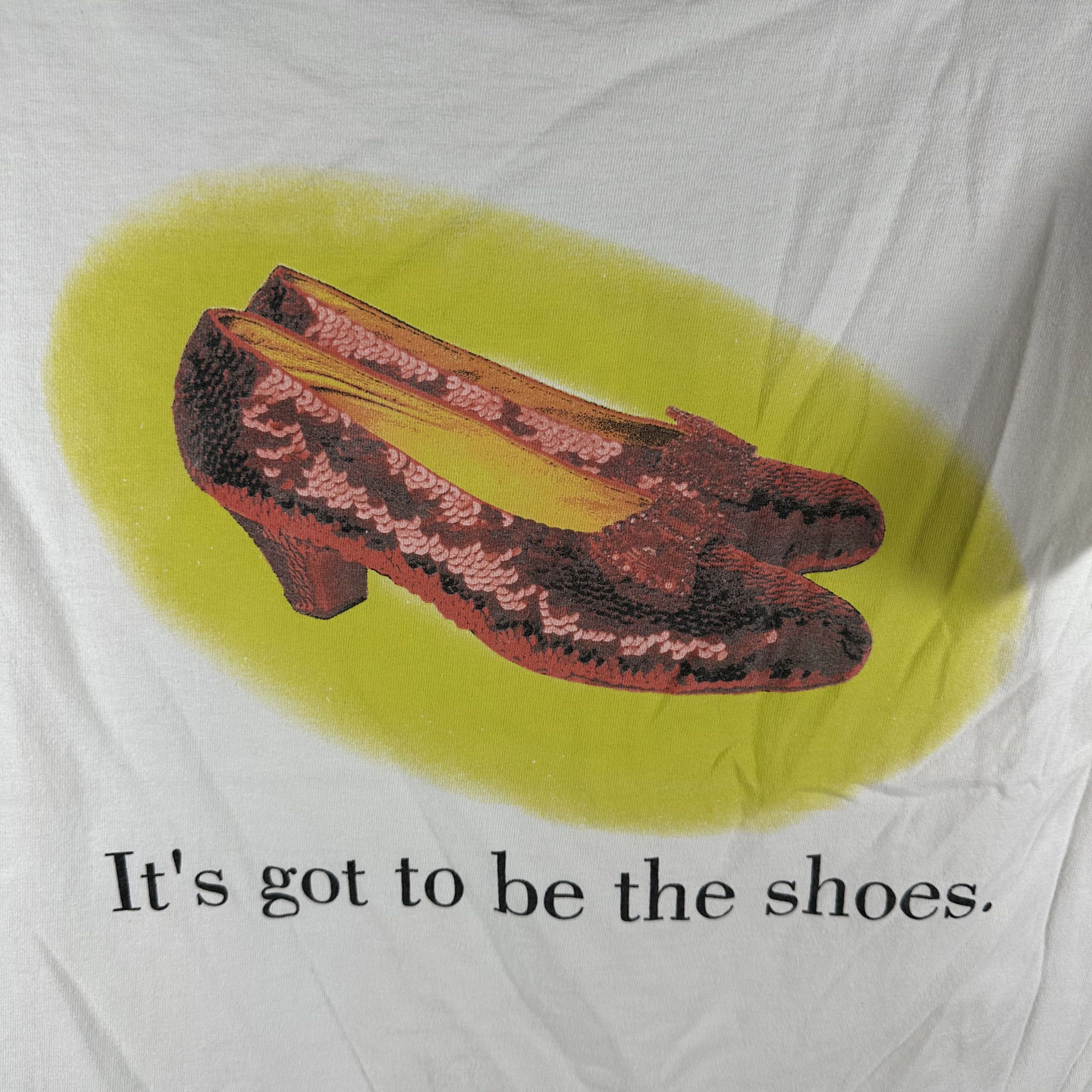 Vintage 1997 It's Got to be the Shoes The Wizard of Oz T-Shirt Size US M / EU 48-50 / 2 - 2 Thumbnail