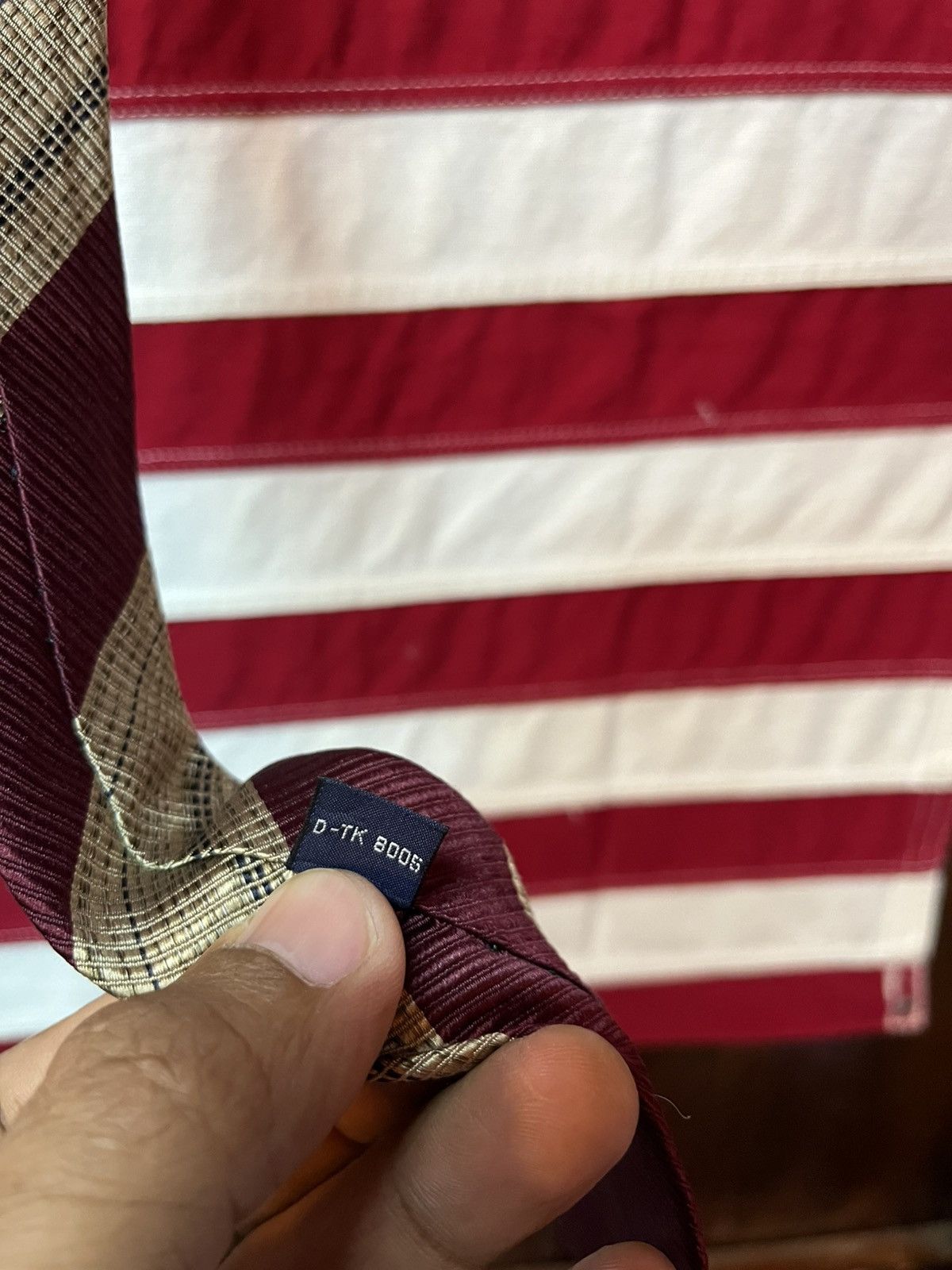 Burberry Burberry London Striped Tie Size ONE SIZE - 5 Thumbnail