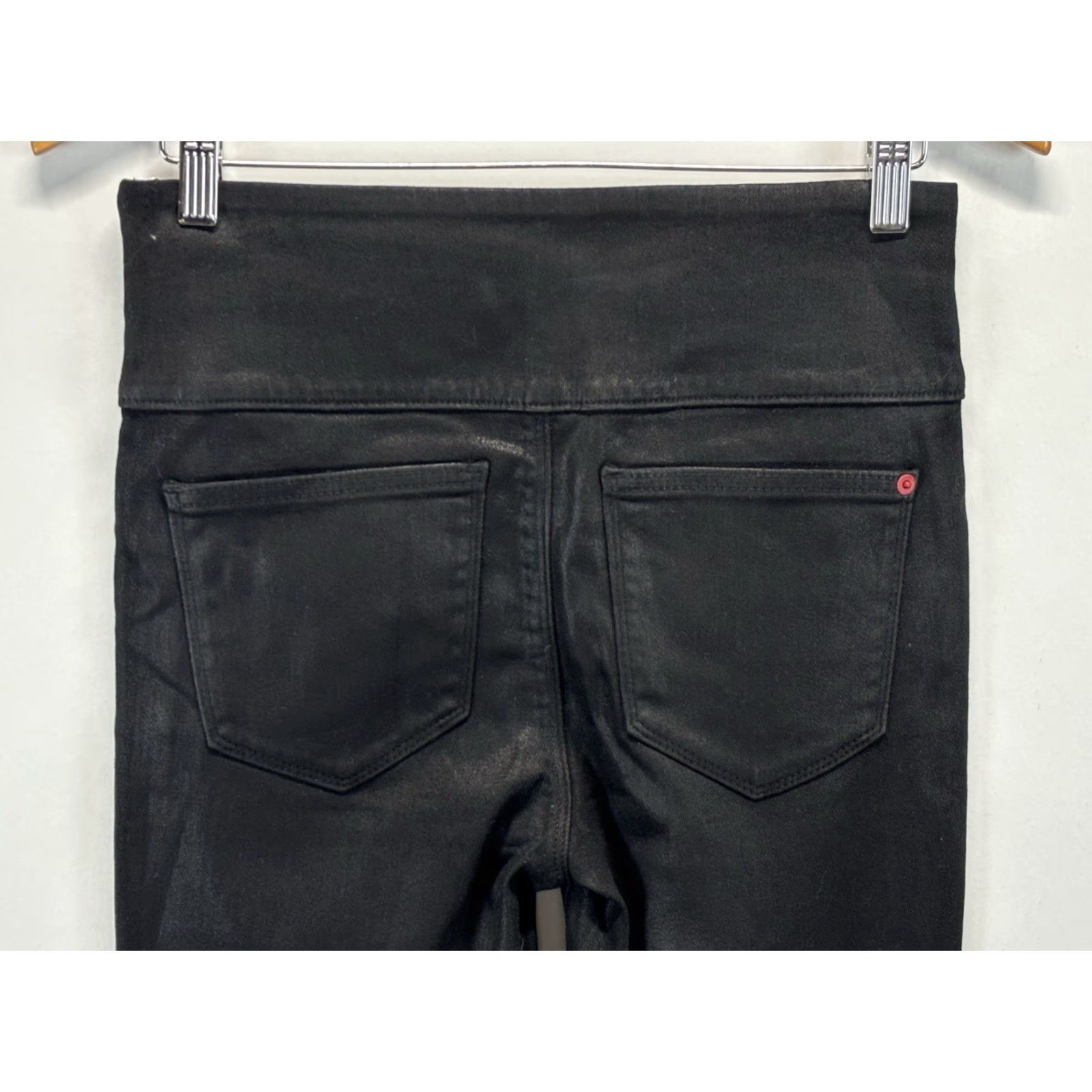 Spanx Spanx The Signature Skinny Jeans Side Zip Stretch Cotton Blend 5-pocket Black 27 Size 27" / US 4 / IT 40 - 5 Thumbnail
