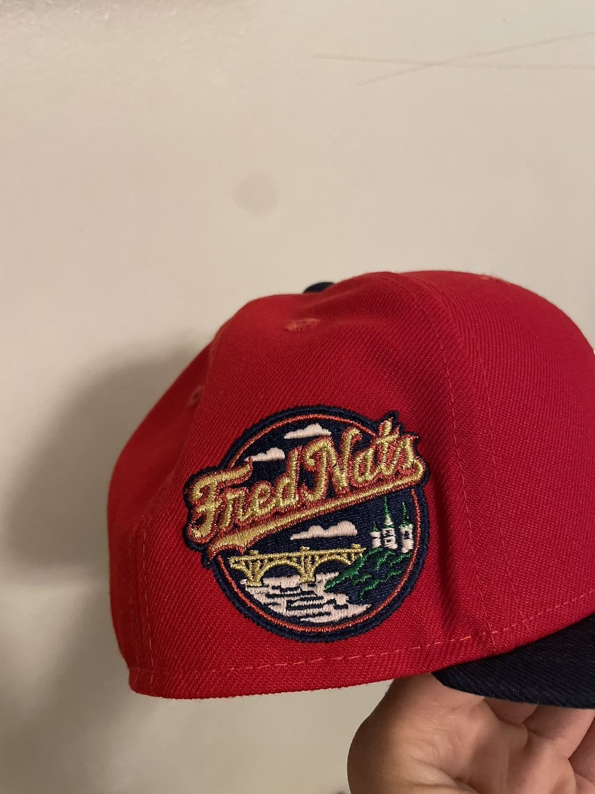 New Era Hat dreams Washington nationals Fred nats size 7 1/4 Brand Size ONE SIZE - 3 Thumbnail