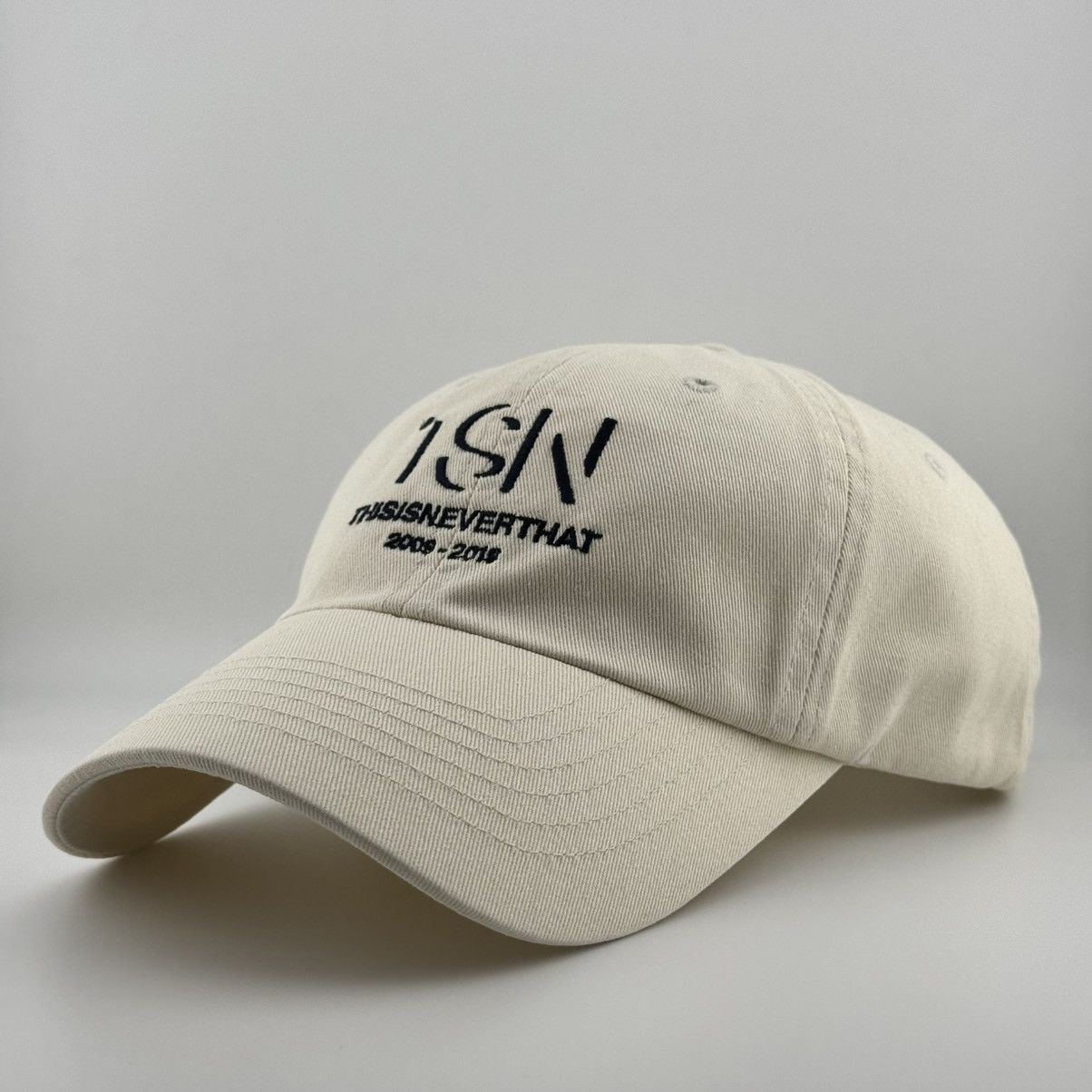 thisisneverthat Thisisneverthat 10th Anniversary Cap Beige Korea Size ONE SIZE - 2 Thumbnail
