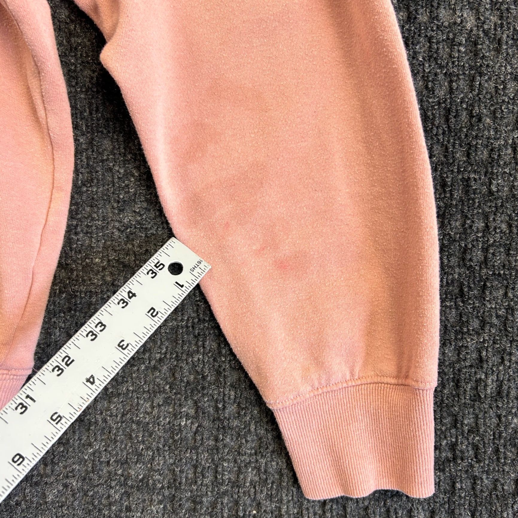 Wrangler VINTAGE Wrangler Retro Sweatshirt Womens XX L Pink Logo Crew Neck Pullover Fuzzy High Pile Casual Activewear Winter Fall 2XL Size XXL / US 16-18 / IT 52-54 - 6 Thumbnail