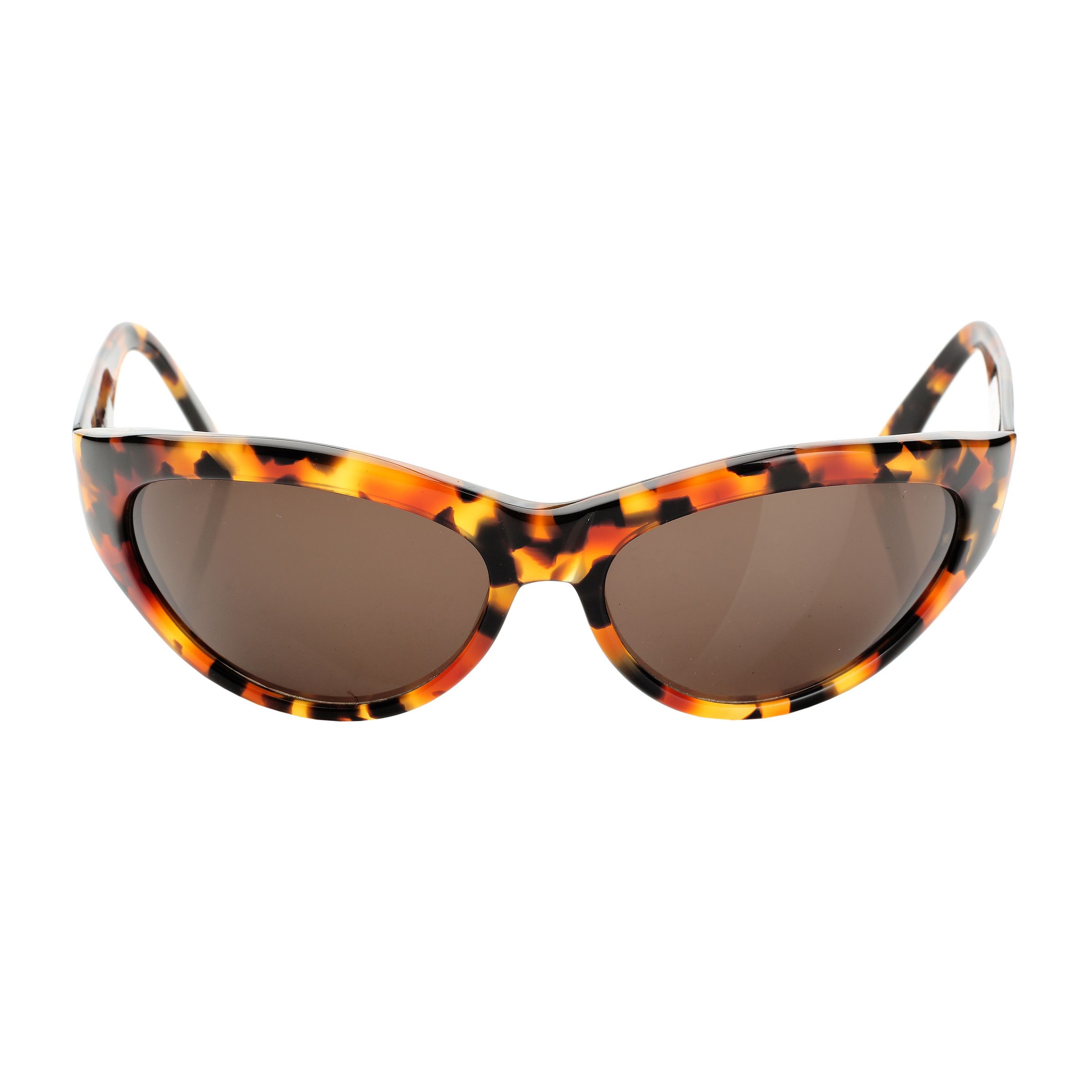 Laura Biagiotti Laura Biagiotti 90s Cheetah Oversized Sunglasses Size ONE SIZE - 1 Thumbnail