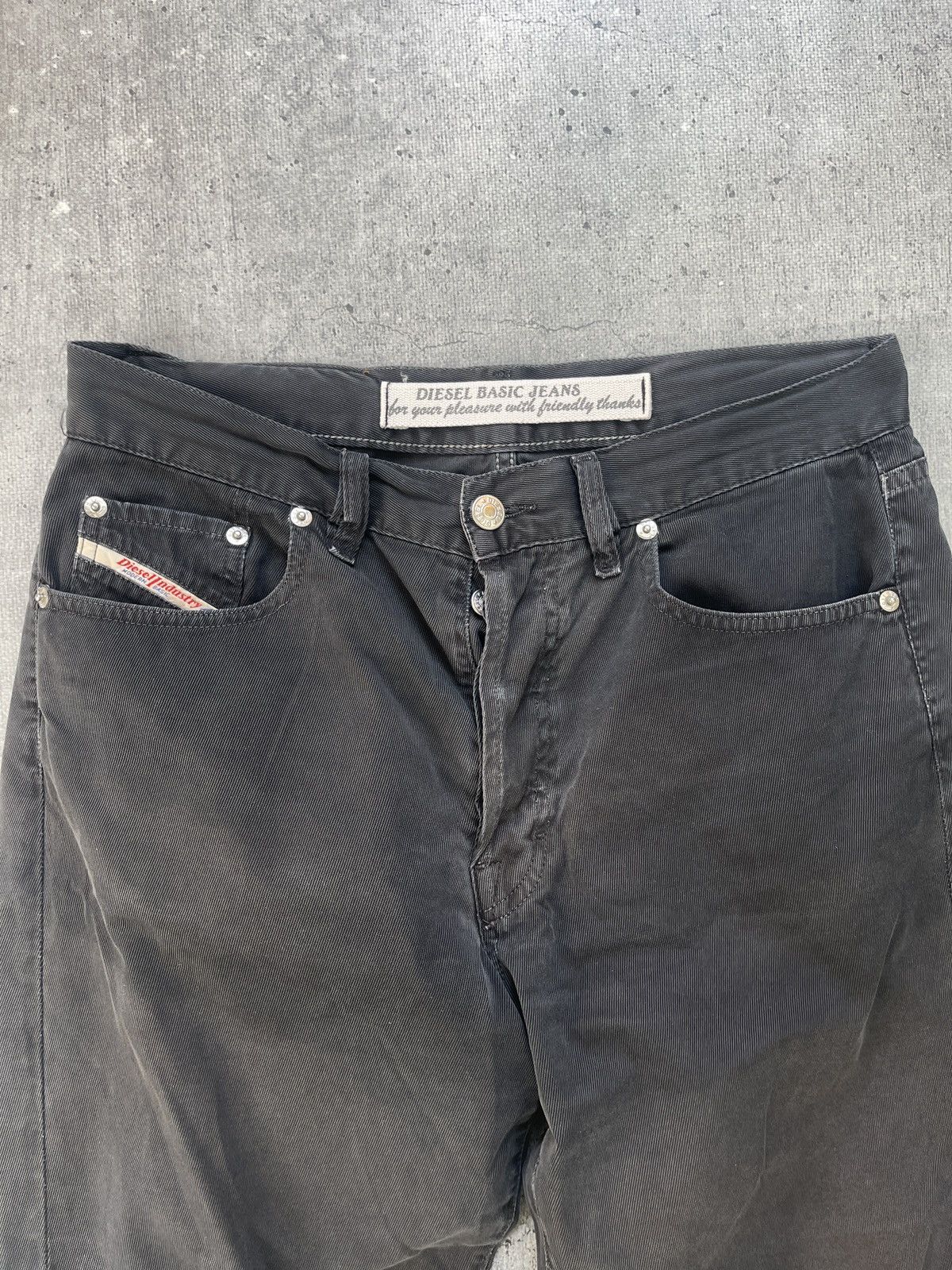 Diesel Mens Vintage diesel jeans denim y2k pants Size US 31 - 11 Thumbnail
