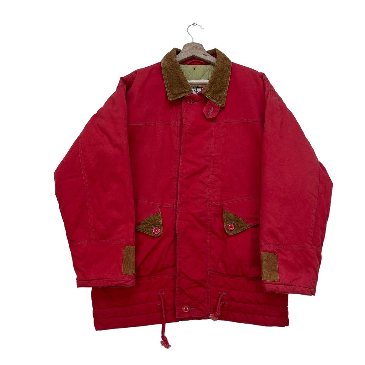 image of Colimbo Hunting Goods x Hunter Hunting Jacket Canadian Folklore Jacket in Red (Size Small)