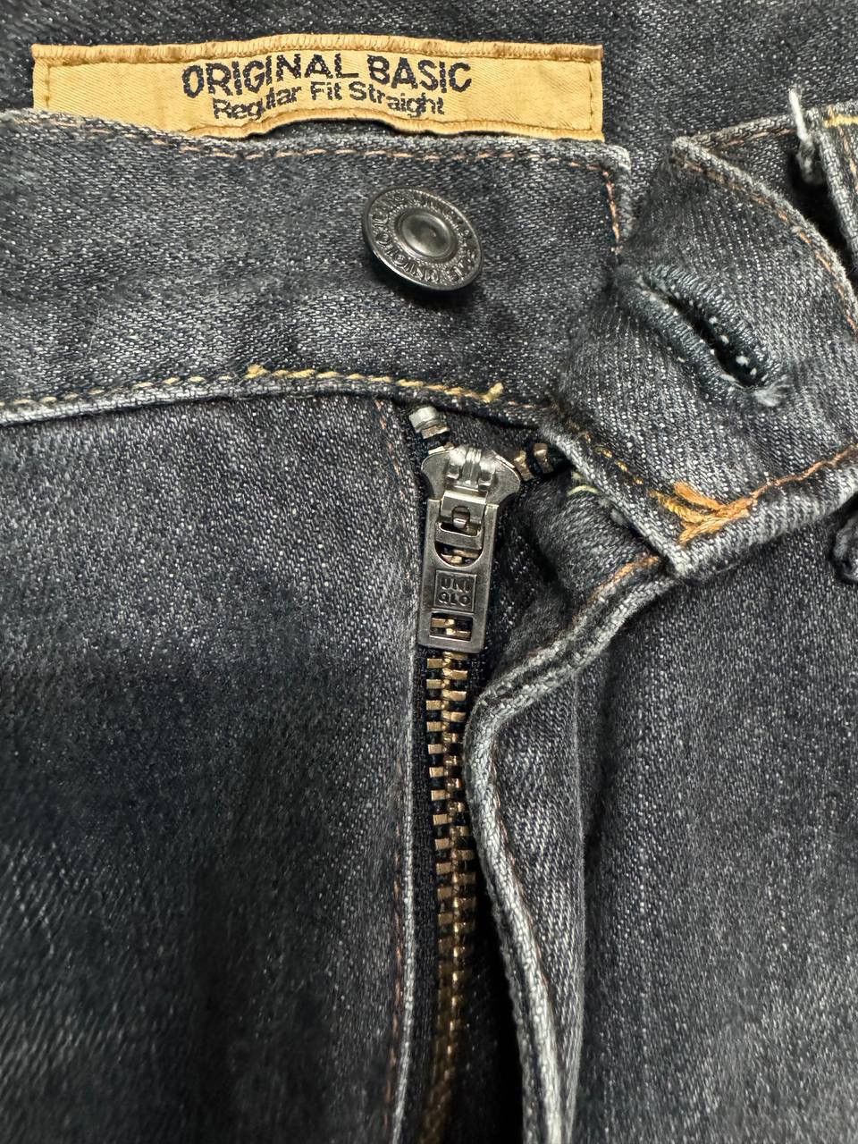 Other INSANE 90s Vintage Uniqlo Mudwash Regular Fit Straight Jeans Size US 32 / EU 48 - 9 Thumbnail