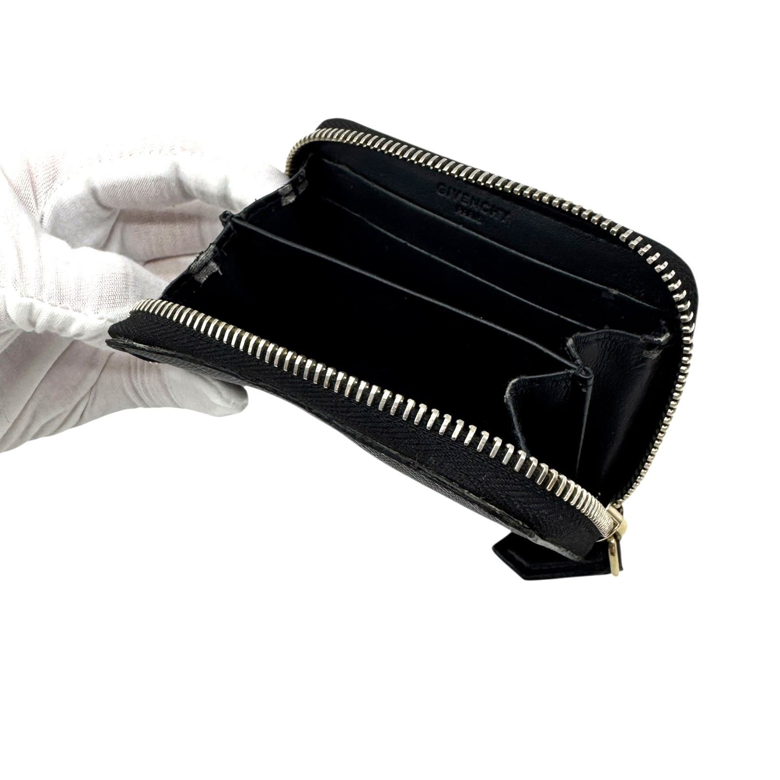 Givenchy 🔴 Givenchy Bambi Zip Card Wallet - Black Size ONE SIZE - 7 Thumbnail