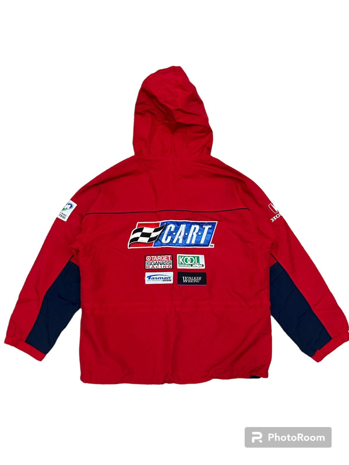 Honda 🔥🔥🔥Vtg Honda Nascar Indy Car Japan Hoodie Jacket Size US XL / EU 56 / 4 - 2 Thumbnail