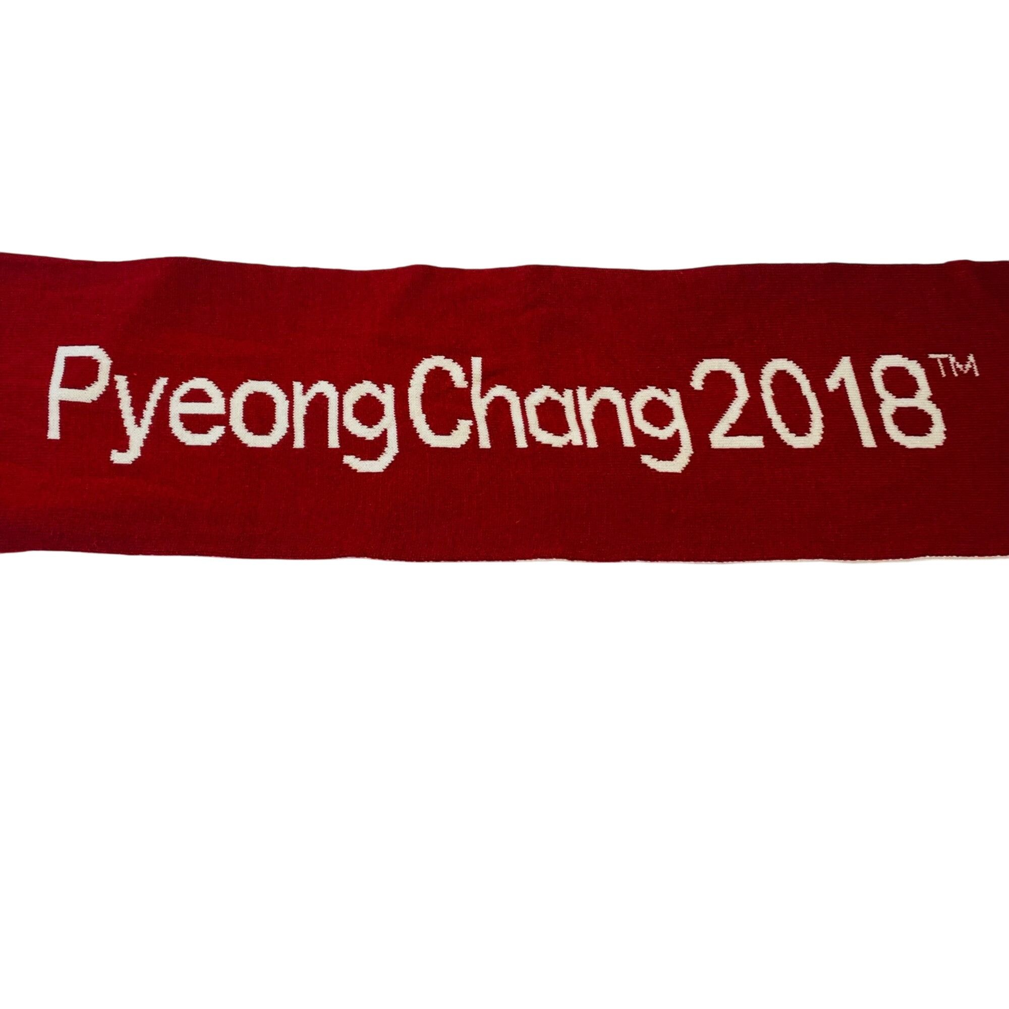 Other PyeongChang 2018 Official Red Olympic Winter Games Scarf Wor Size ONE SIZE - 3 Thumbnail