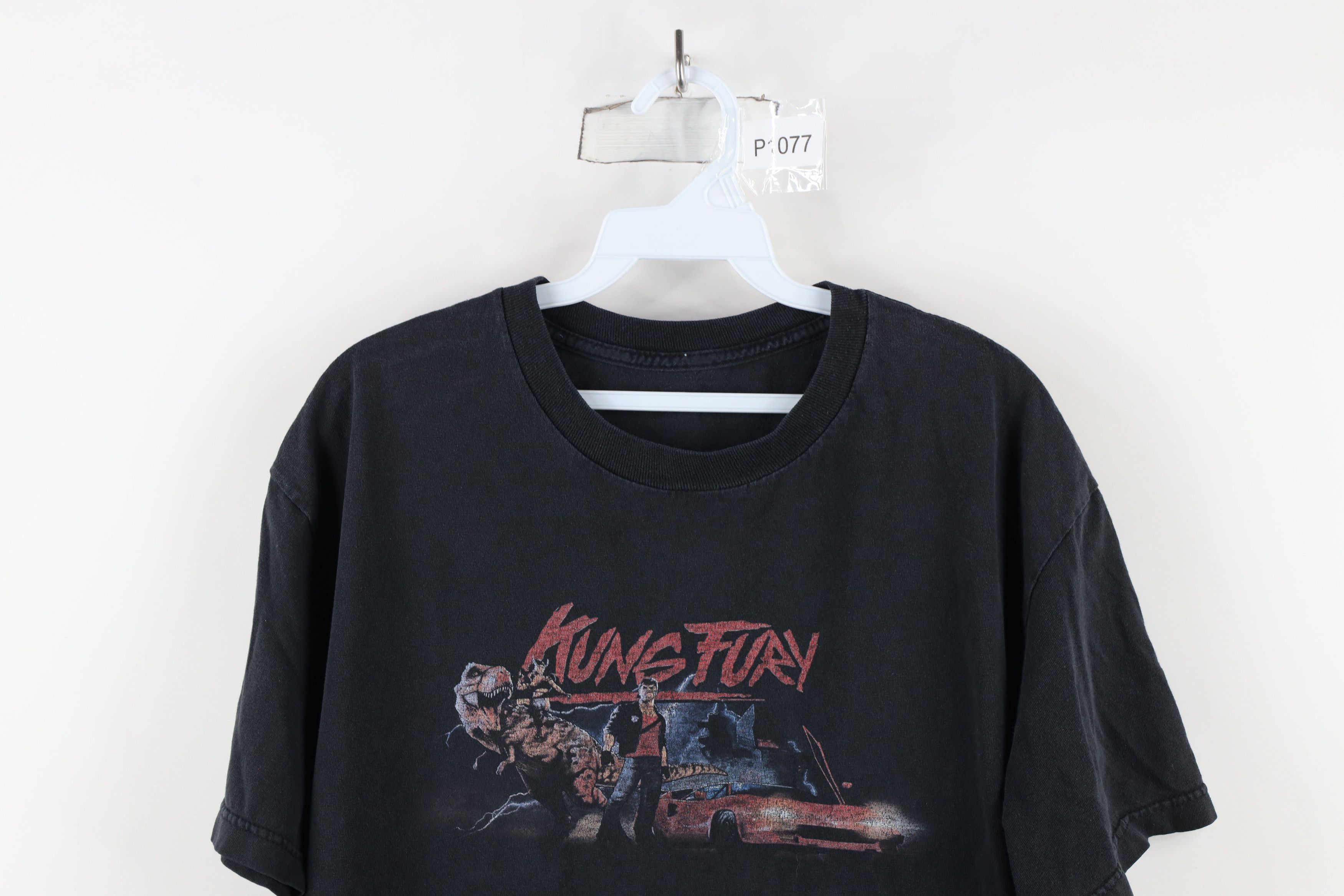 Vintage Vintage Y2K Streetwear Kung Fury Movie Comedy T-Shirt Size US M / EU 48-50 / 2 - 2 Thumbnail