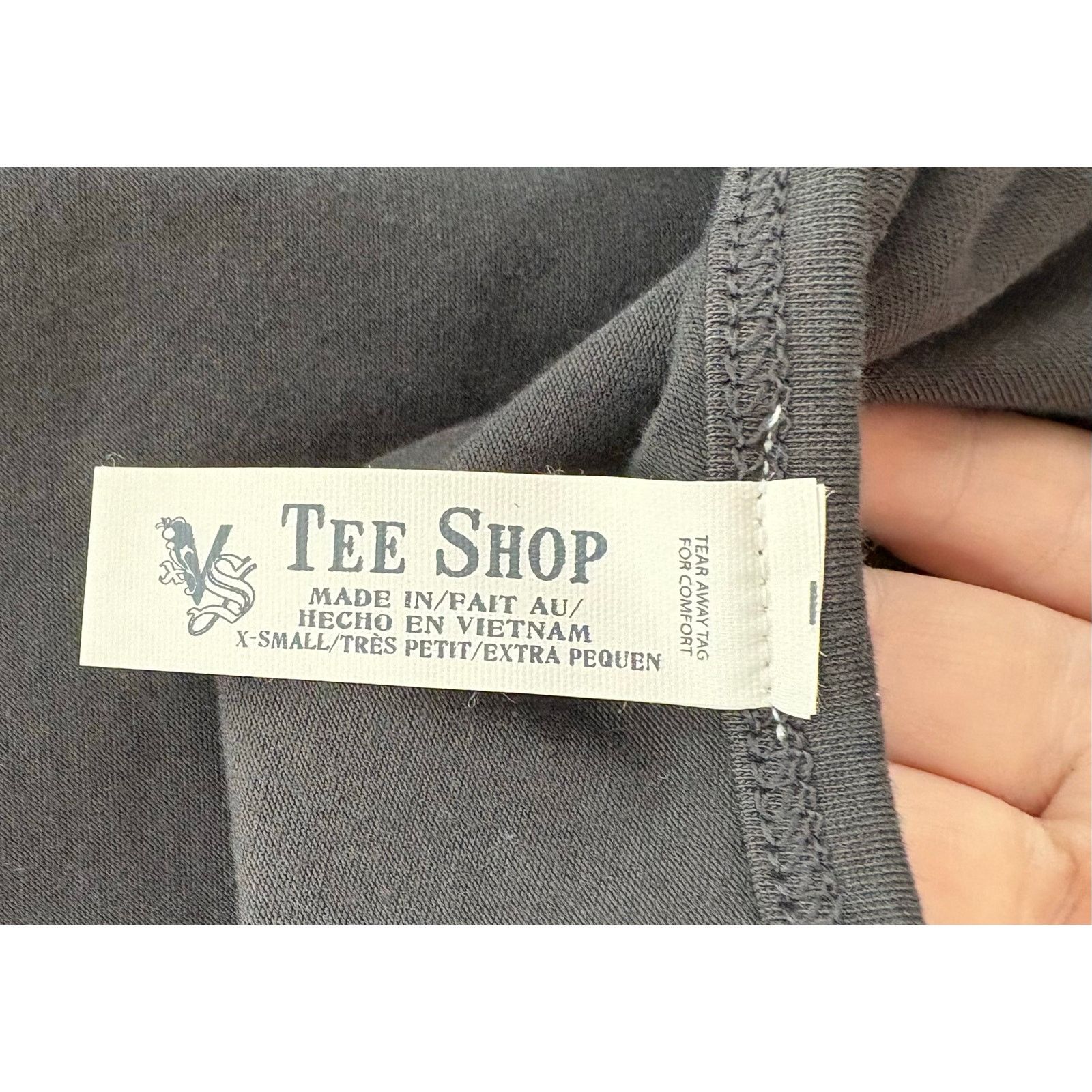 Other Tee Shop | Women's Gray Short Sleeve Mini Dress | XS Size XS / US 0-2 / IT 36-38 - 3 Thumbnail