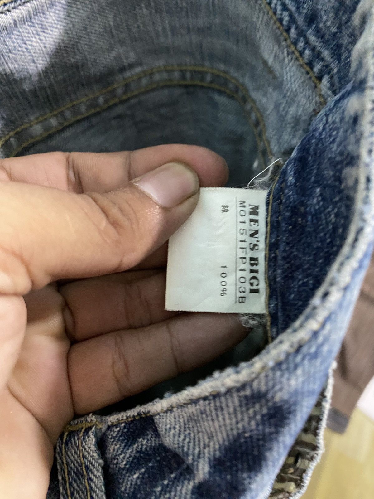 Japanese Brand Mens bigi japanase brand flared denim pant Size US 32 / EU 48 - 9 Thumbnail