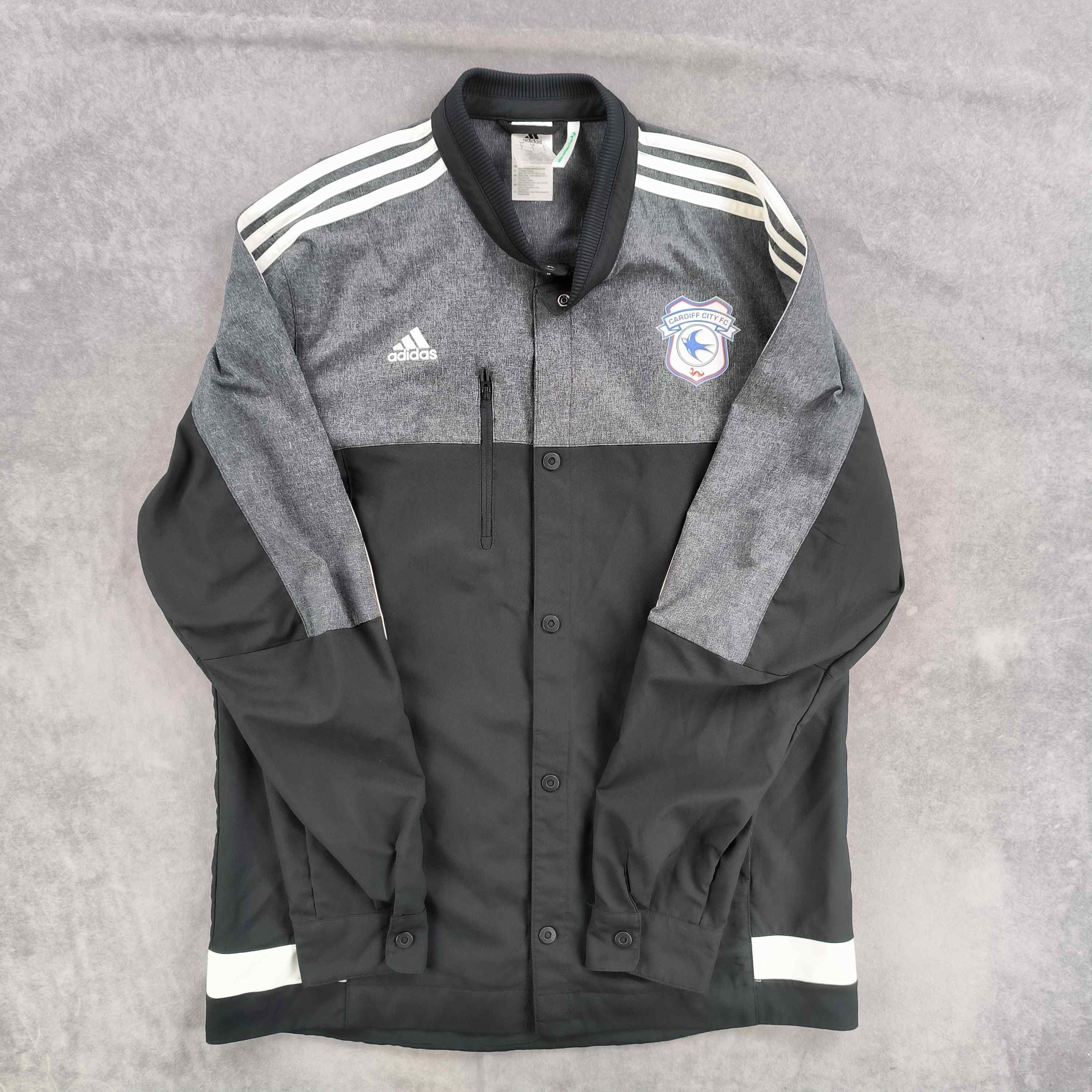 Adidas Cardiff City 2014-15 Adidas football jacket size L Size US L / EU 52-54 / 3 - 1 Thumbnail