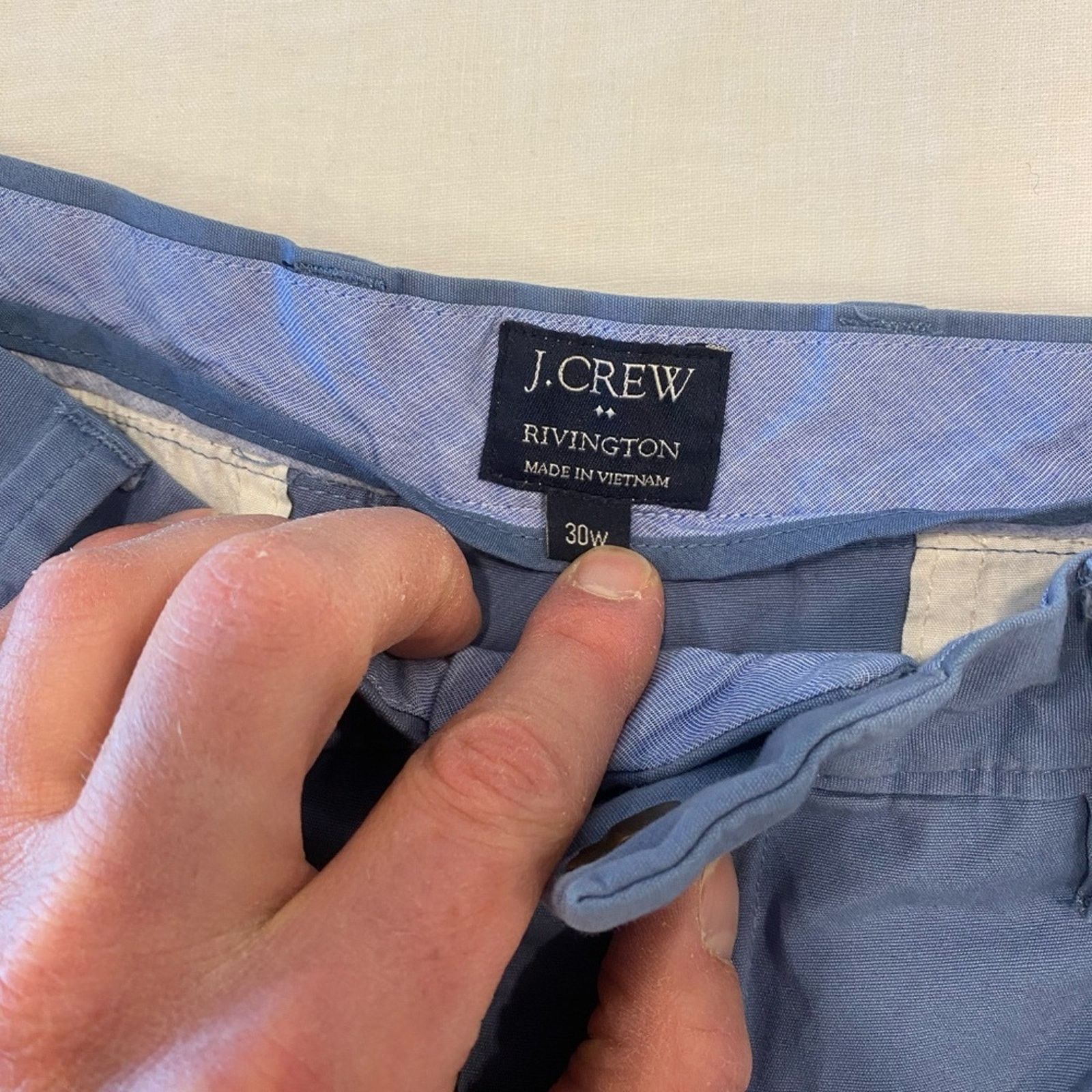 J.Crew J. Crew Men's Rivington Blue Shorts - 30 Size US 30 / EU 46 - 8 Thumbnail