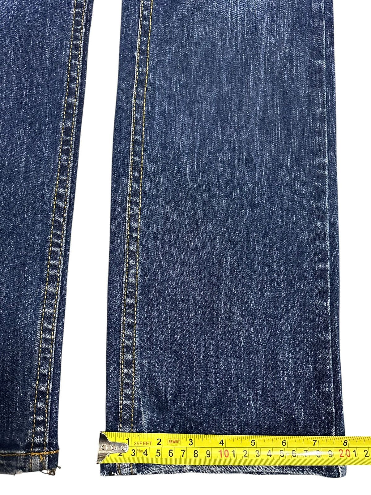 Japanese Brand Vintage Japanese Brand Blue Bleached Style Loose Jeans Size US 32 / EU 48 - 15 Thumbnail