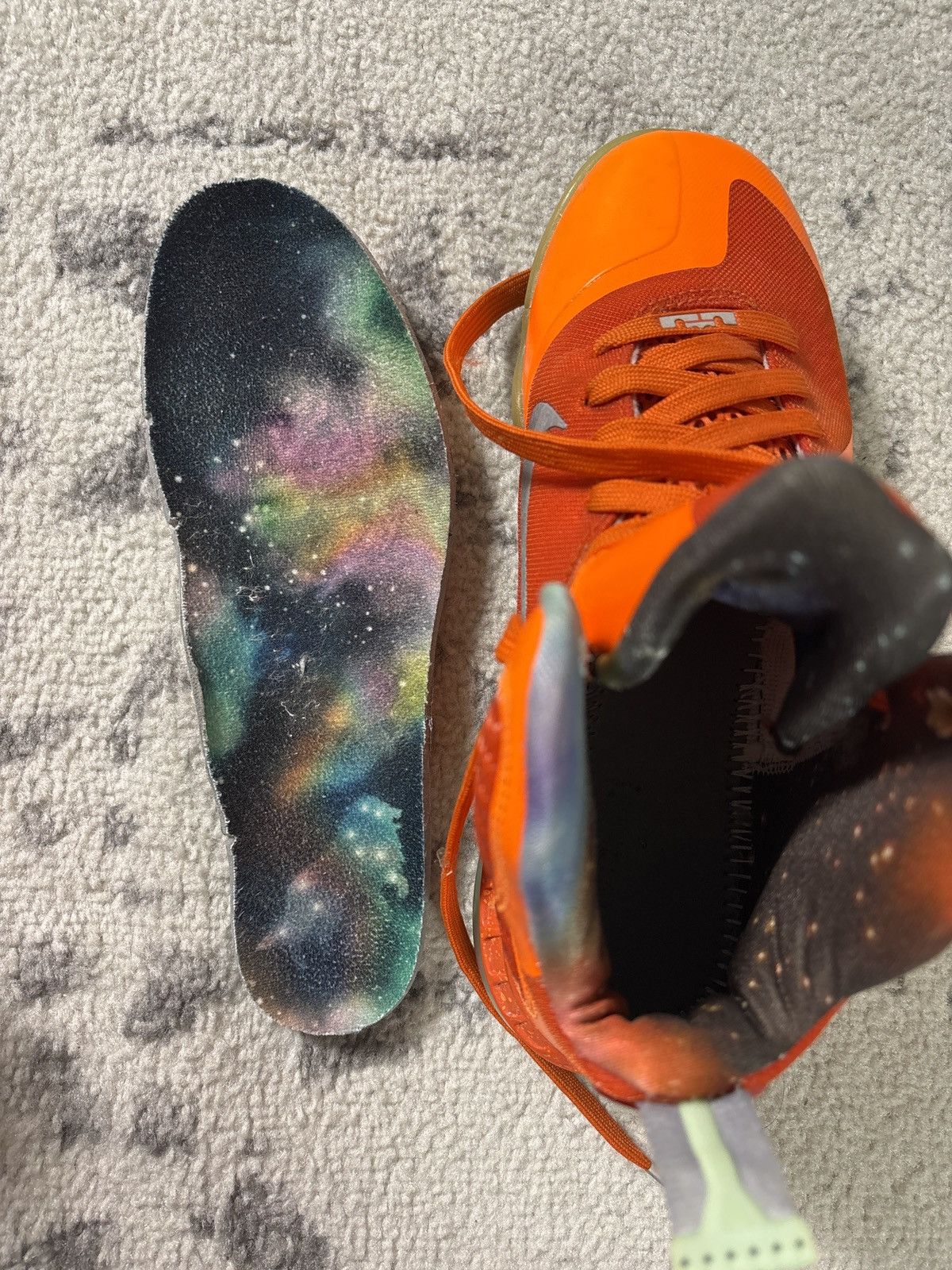 Nike GALAXY LEBRON (BIG BANG) 2012 Size US 5 / EU 37 - 10 Thumbnail