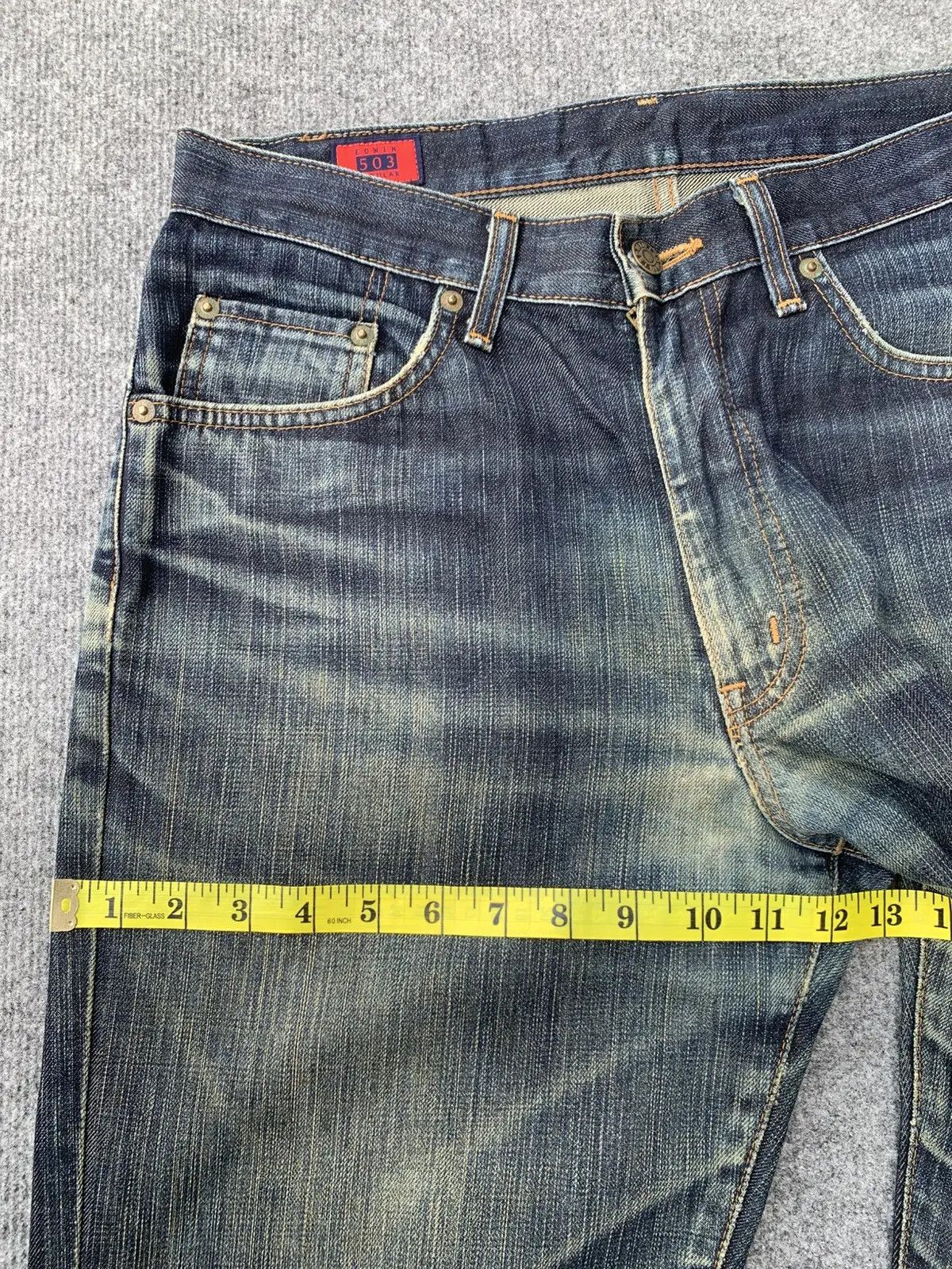 Edwin VINTAGE EDWIN 503z FADED BLUE. Size US 30 / EU 46 - 7 Thumbnail