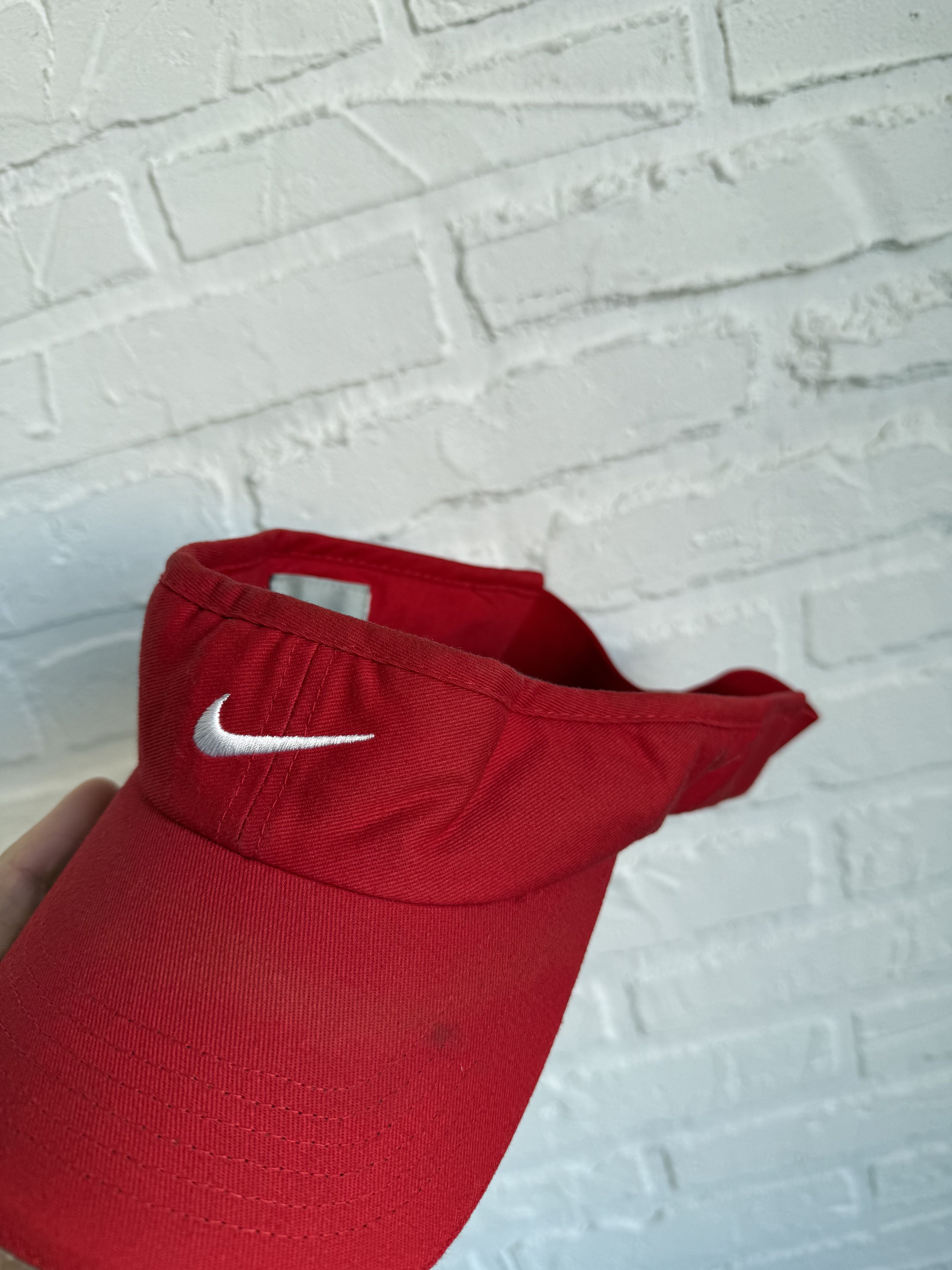 Nike × Vintage Vintage 90s Nike tennis visor cap Size ONE SIZE - 3 Thumbnail