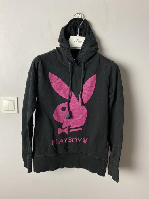 Playboy Playboy Bunny big logo light hoodie y2k Grailed