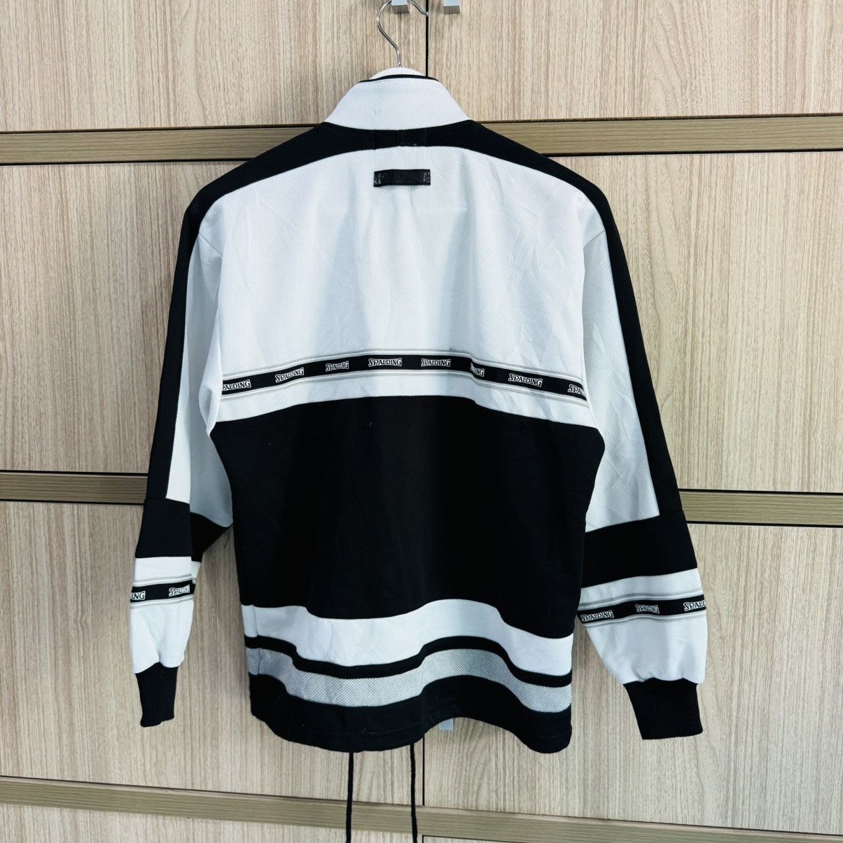 Spalding Black N White Spalding Sweater Size US M / EU 48-50 / 2 - 2 Thumbnail