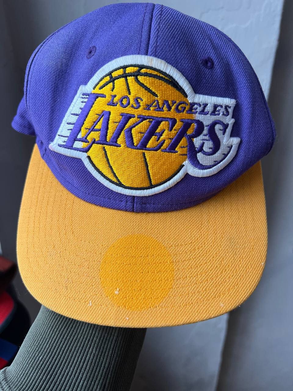 Mitchell & Ness LOS ANGELES LAKERS VINTAGE MITCHELL&NESS NBA CAP RARE Size ONE SIZE - 5 Thumbnail