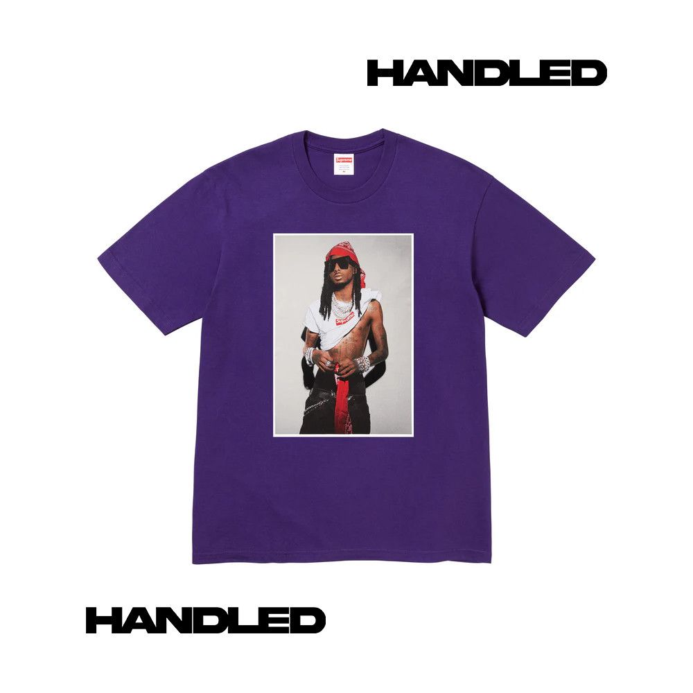 Supreme Playboi Carti x Supreme T-Shirt Purple Tee Small