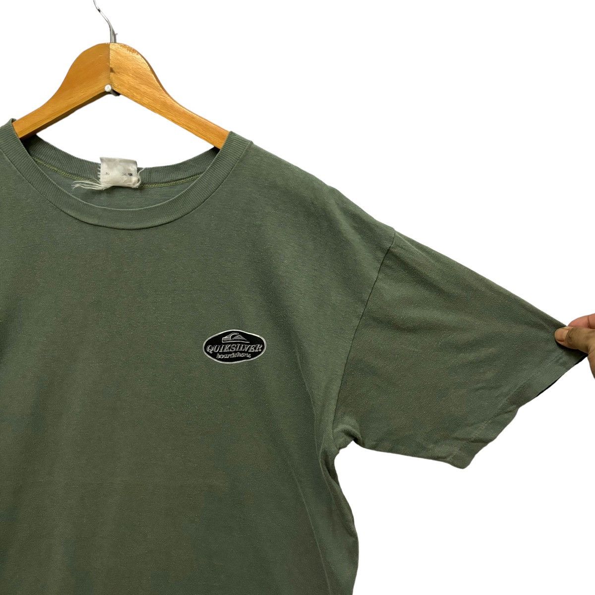 Quiksilver × Vintage Vintage Quiksilver Japan Graphic Back Hit Tshirt Size US L / EU 52-54 / 3 - 8 Thumbnail