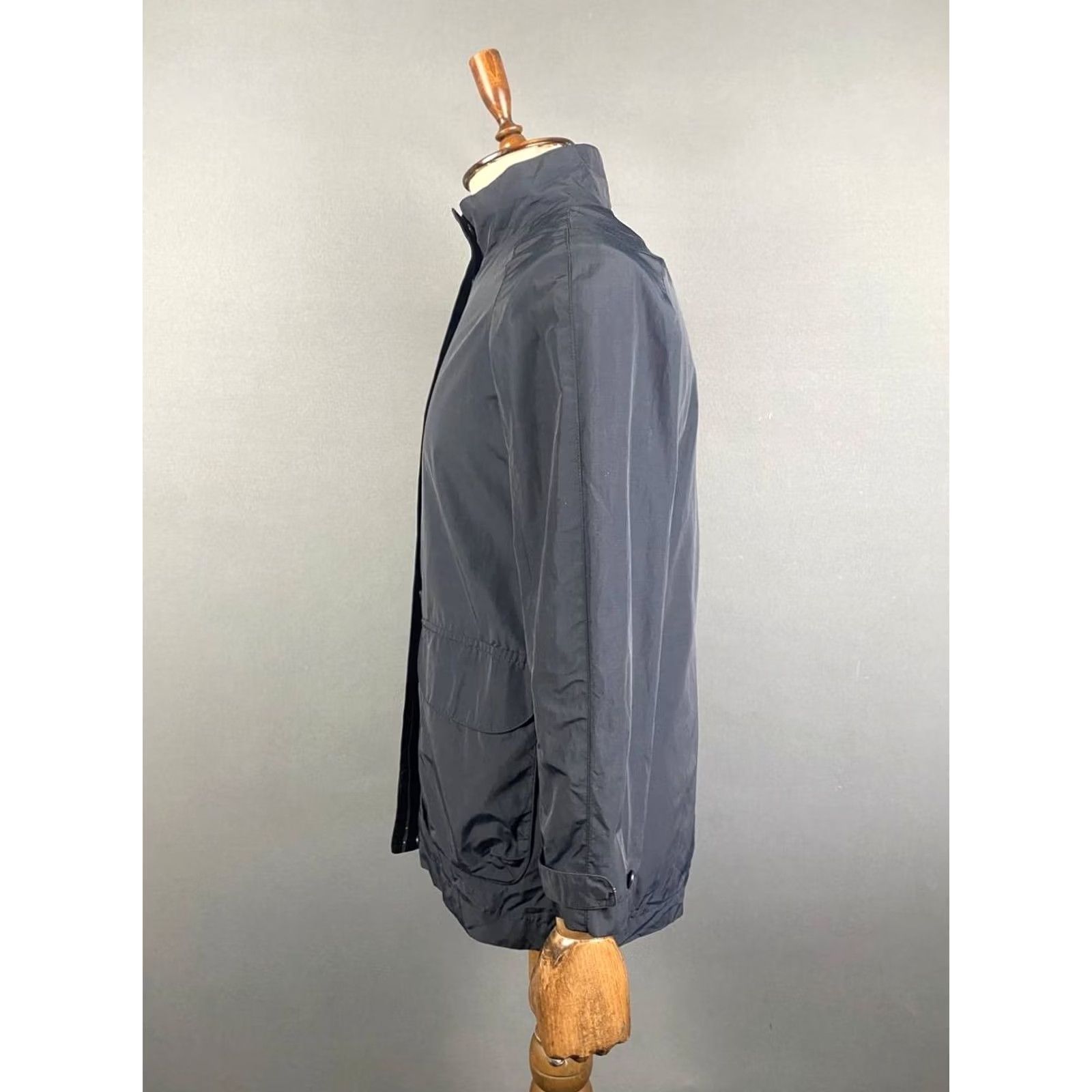 Paul & Shark Paul & Shark Mens Parka Jacket S Black Full Zip Pockets Long Sleeve Jacket Size US S / EU 44-46 / 1 - 7 Thumbnail