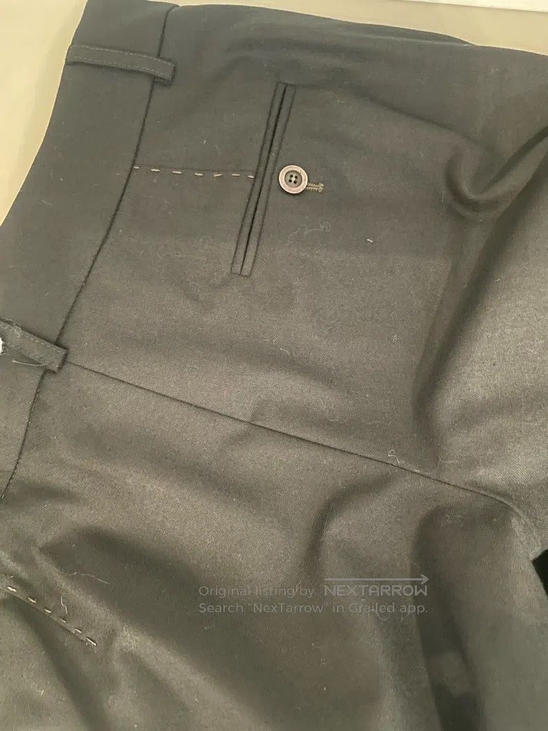 Brunello Cucinelli Brunello Cucinelli Black Wool Trousers Size 28" / US 6 / IT 42 - 9 Thumbnail