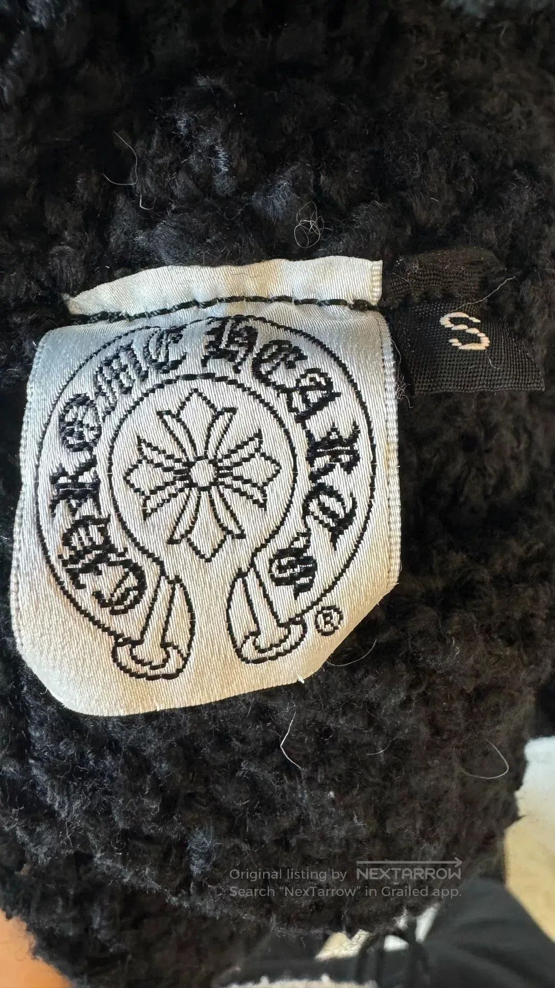Chrome Hearts black knitted sleeveless turtleneck sweater. Size S / US 4 / IT 40 - 4 Thumbnail