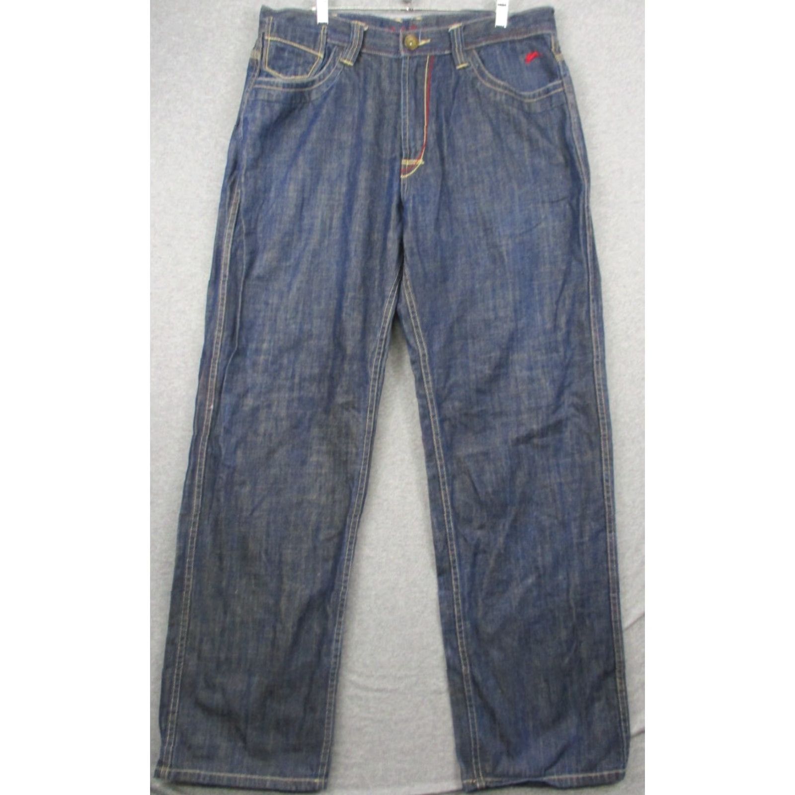 Vintage A Tiziano Andrew Distressed Jeans Original Series 36 Baggy Wide-Leg Y2K Unisex Adults 36 Almond Jeans Hip Hop Distressed 32 Inseam Mens Size US 36 / EU 52 - 2 Thumbnail