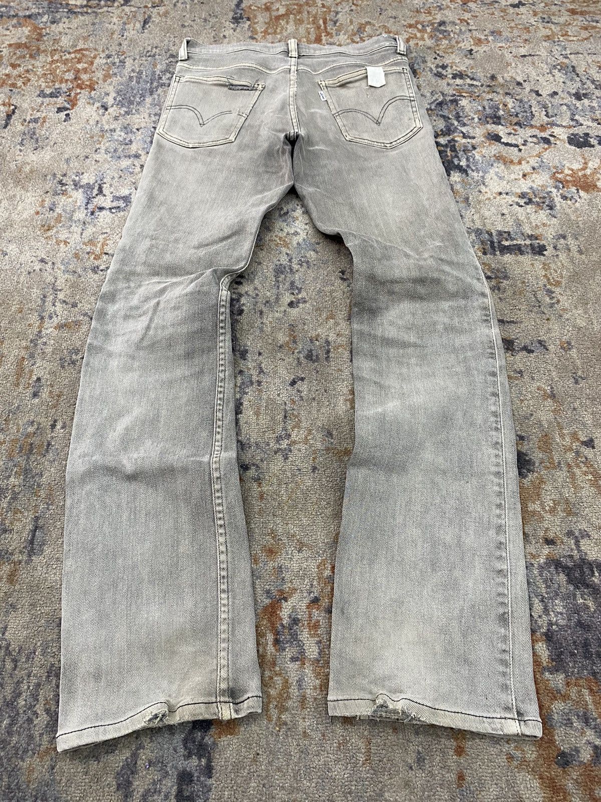 Japanese Brand × Levi's × N.Hoolywood n hoolywood x levis flare jeans black faded unsound style Size US 29 - 2 Thumbnail