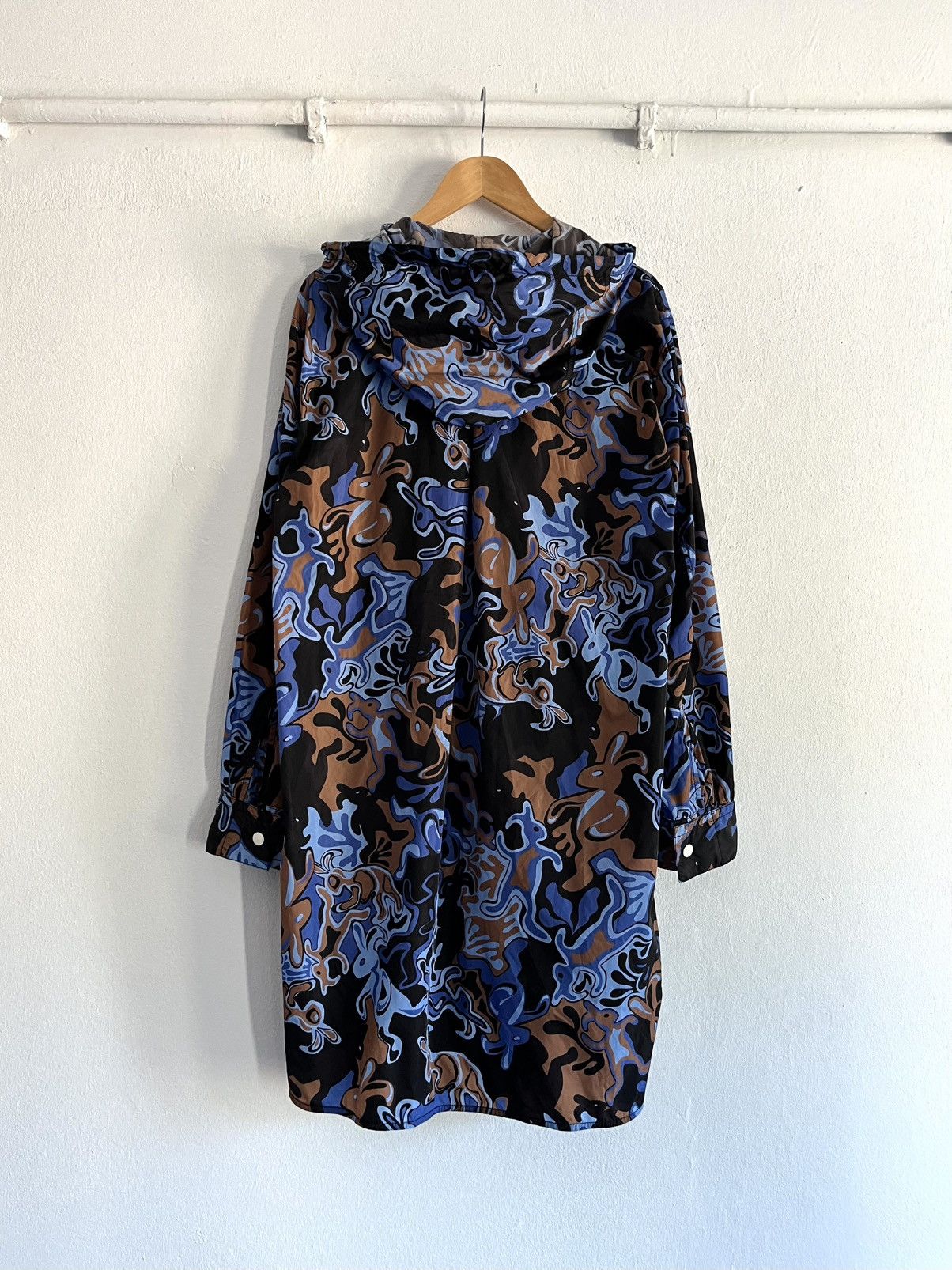 Marni Marni Dance Bunny Multicolor Camo Oversized Rain Coat SS19 Size US S / EU 44-46 / 1 - 2 Thumbnail