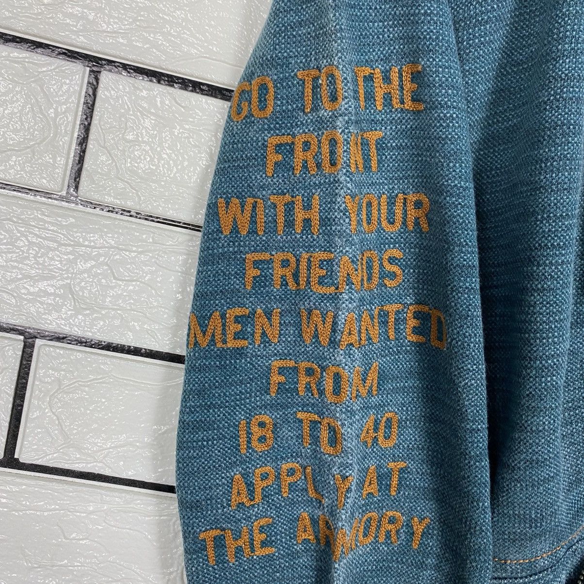 Avirex 📌Vintage Bomber Zipper Hoodie Jacket Avirex Over Print Size US L / EU 52-54 / 3 - 21 Thumbnail