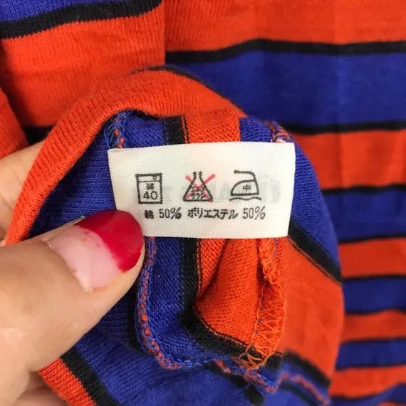 Hang Ten Vtg HANG TEN HAWAII Surf Beach Striped Tee Shirt Surfing Size US S / EU 44-46 / 1 - 6 Thumbnail