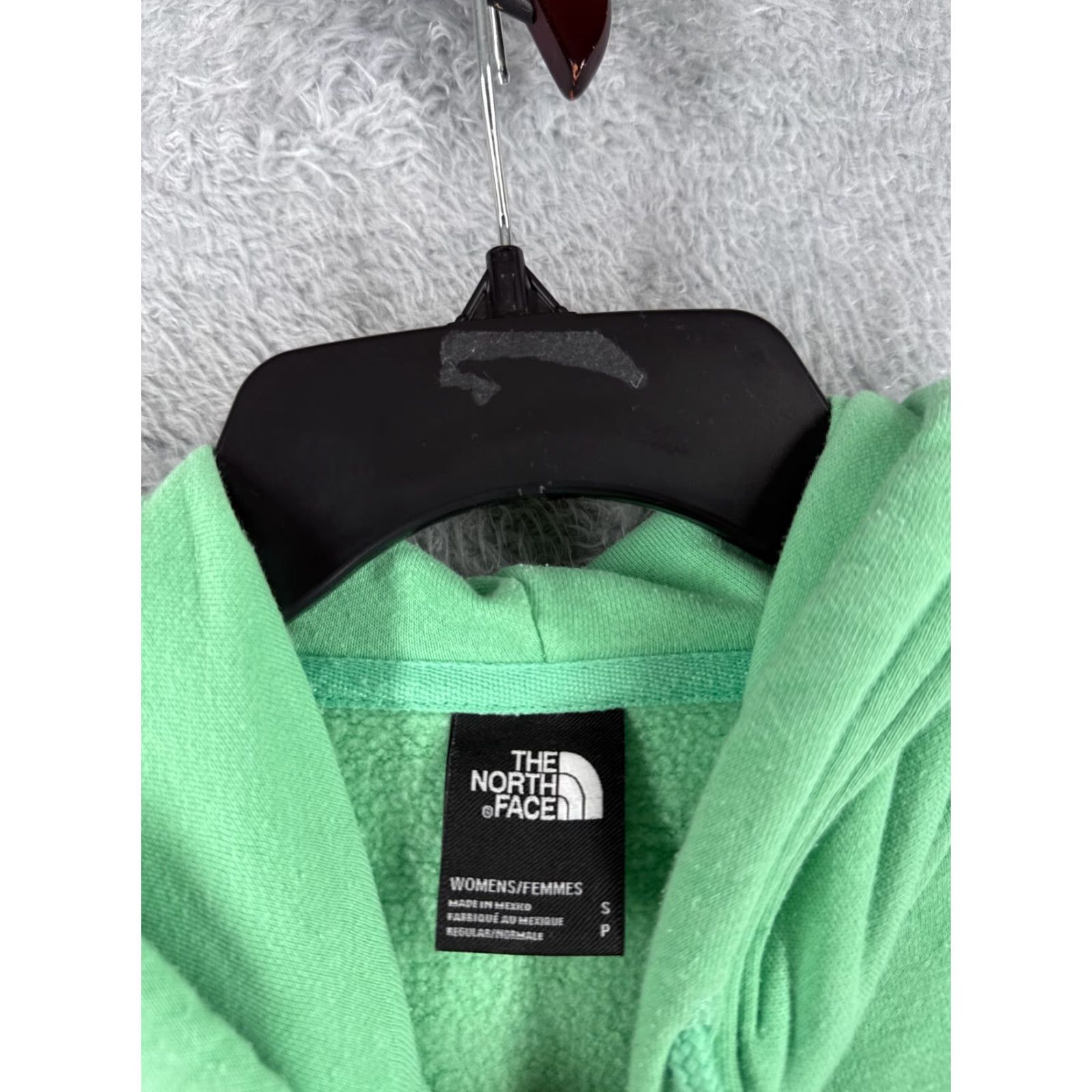 The North Face The North Face Hoodie Women S Green Pullover Sweater Jersey Cotton Blend Logo Floral Pockets Regular 34 in Chest Size S / US 4 / IT 40 - 7 Thumbnail