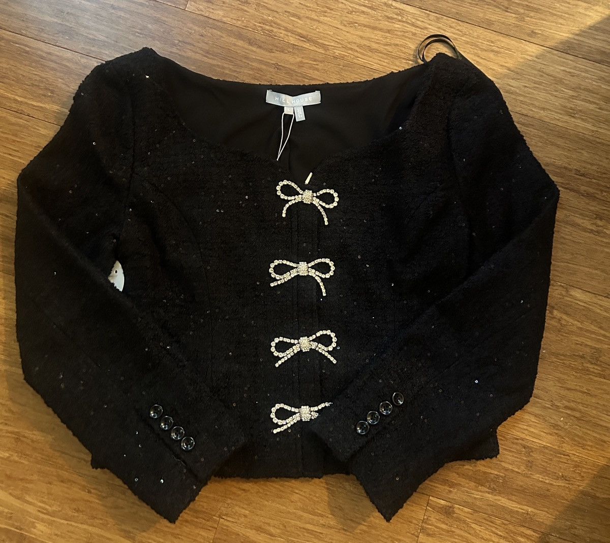 Hill House Hill House Home The Bec Wool Blend Jacket size L Size L / US 10 / IT 46 - 6 Thumbnail