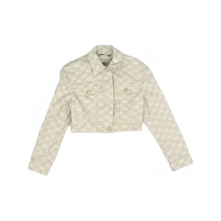 Fendi Fendi Casual Fashion Cropped Jacket 0079 Size US M / EU 48-50 / 2 - 1 Thumbnail