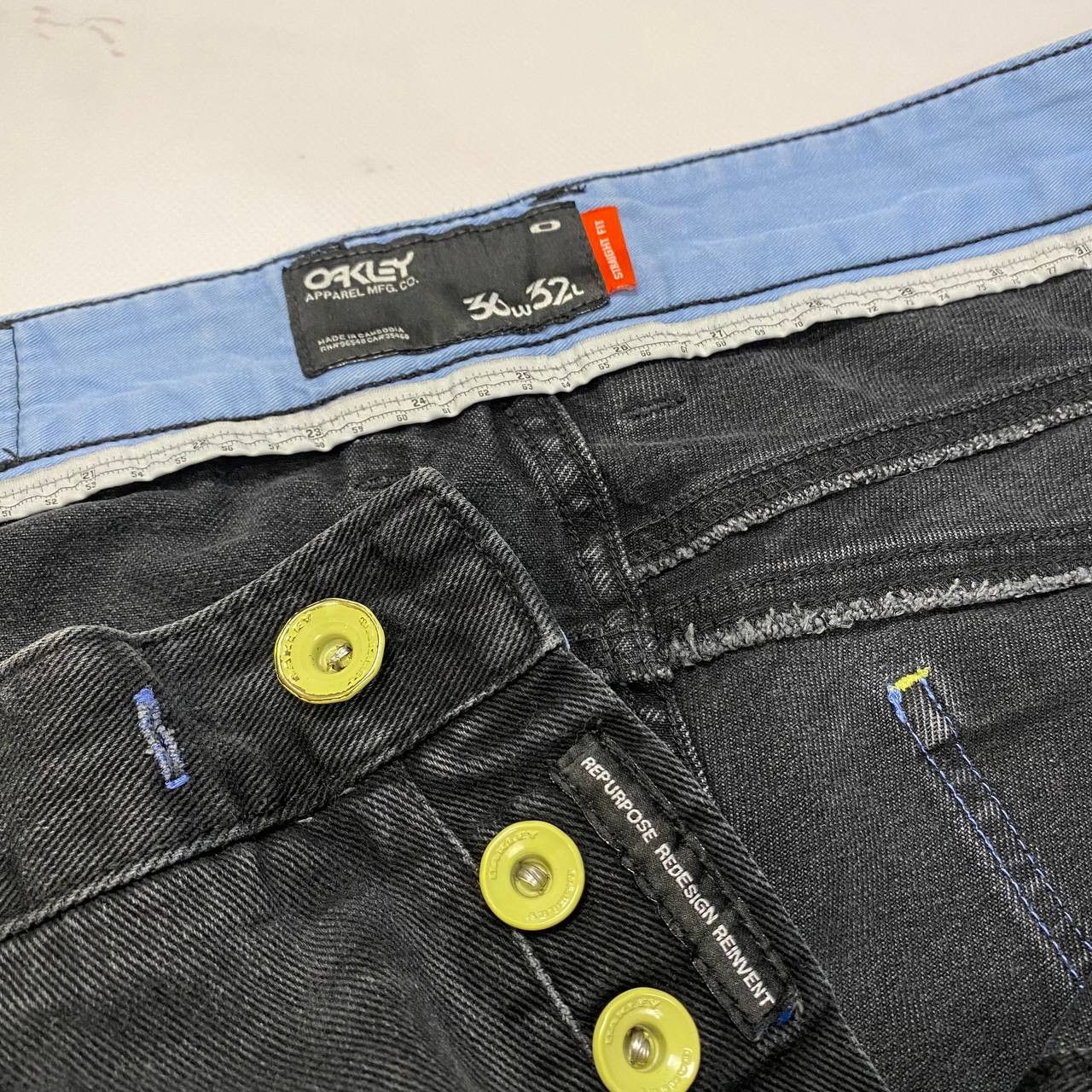 Oakley OAKLEY INDUSTRIAL DENIM BAGGY JEANS VINTAGE Sz 30/32 Size US 32 / EU 48 - 10 Thumbnail