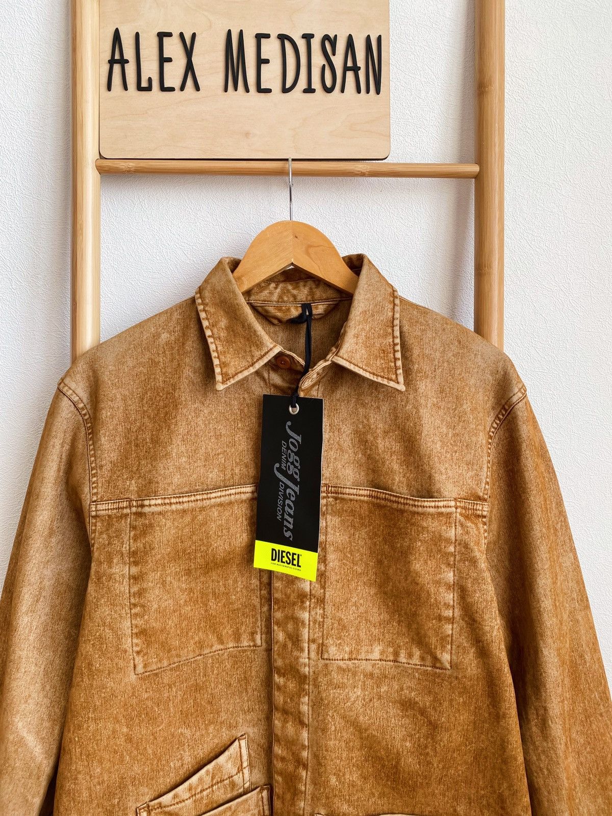 Diesel NWT Diesel denim jacket/coat Size US S / EU 44-46 / 1 - 5 Thumbnail