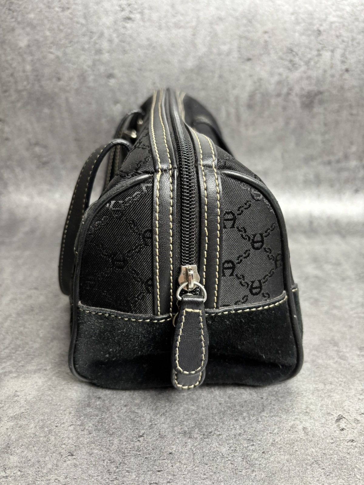 Aigner × Etienne Aigner Aigner black monogram y2k bag Size ONE SIZE - 4 Thumbnail