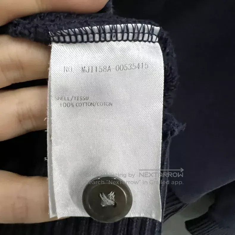 Thom Browne Thom Browne Classic navy blue striped hoodie Size US L / EU 52-54 / 3 - 6 Thumbnail