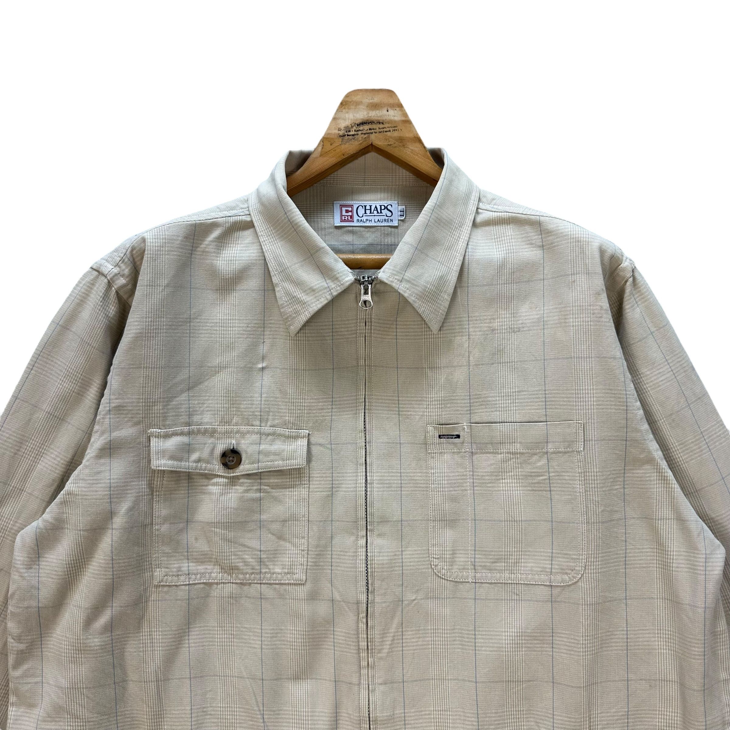 Chaps Ralph Lauren 90's CHAPS RALPH LAUREN CHECKED CASUAL JACKET #8769-025 Size US L / EU 52-54 / 3 - 2 Thumbnail
