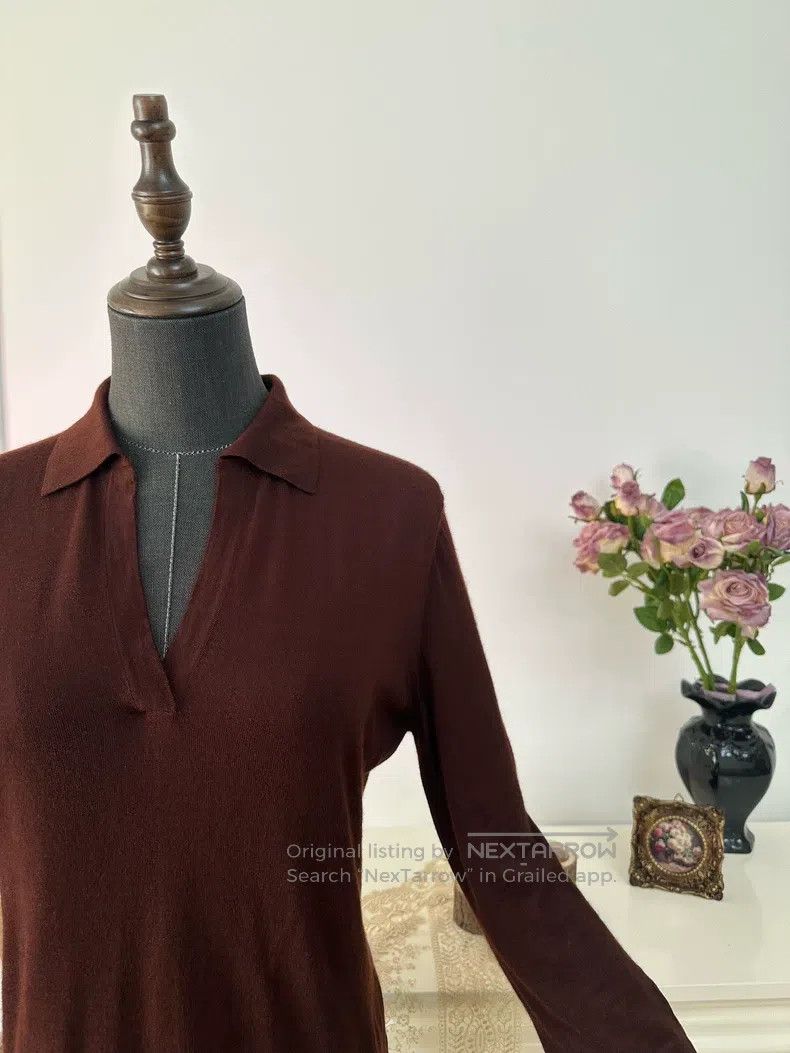 Hermes Hermes Margiela period women's cashmere and silk blend lei Size M / US 6-8 / IT 42-44 - 5 Thumbnail